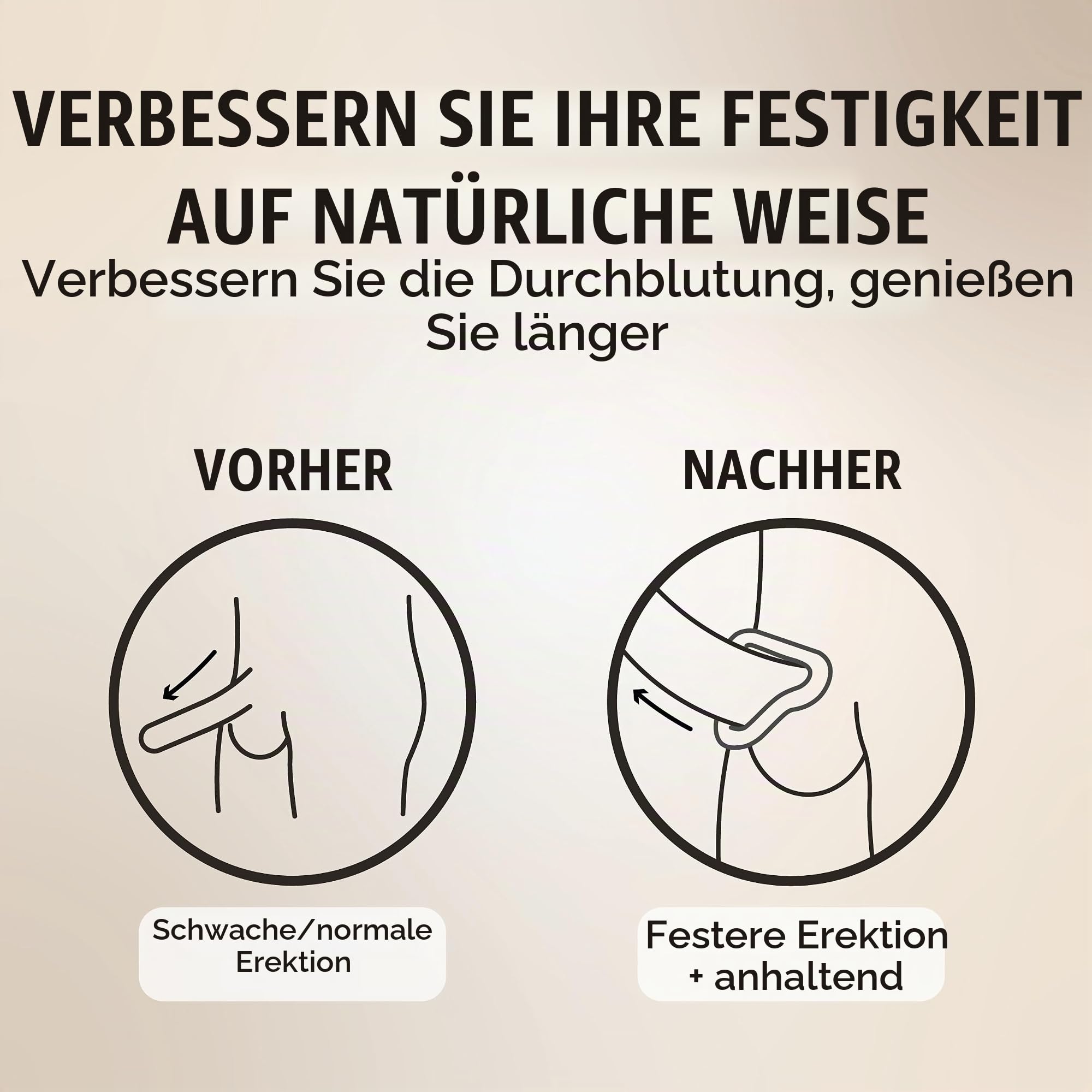 MYHIXEL Ring Intense – Medizinischer Silikon-Penisring zur Verlängerung und Erhaltung der Erektion | Bequem, Anpassungsfähig und Langlebig