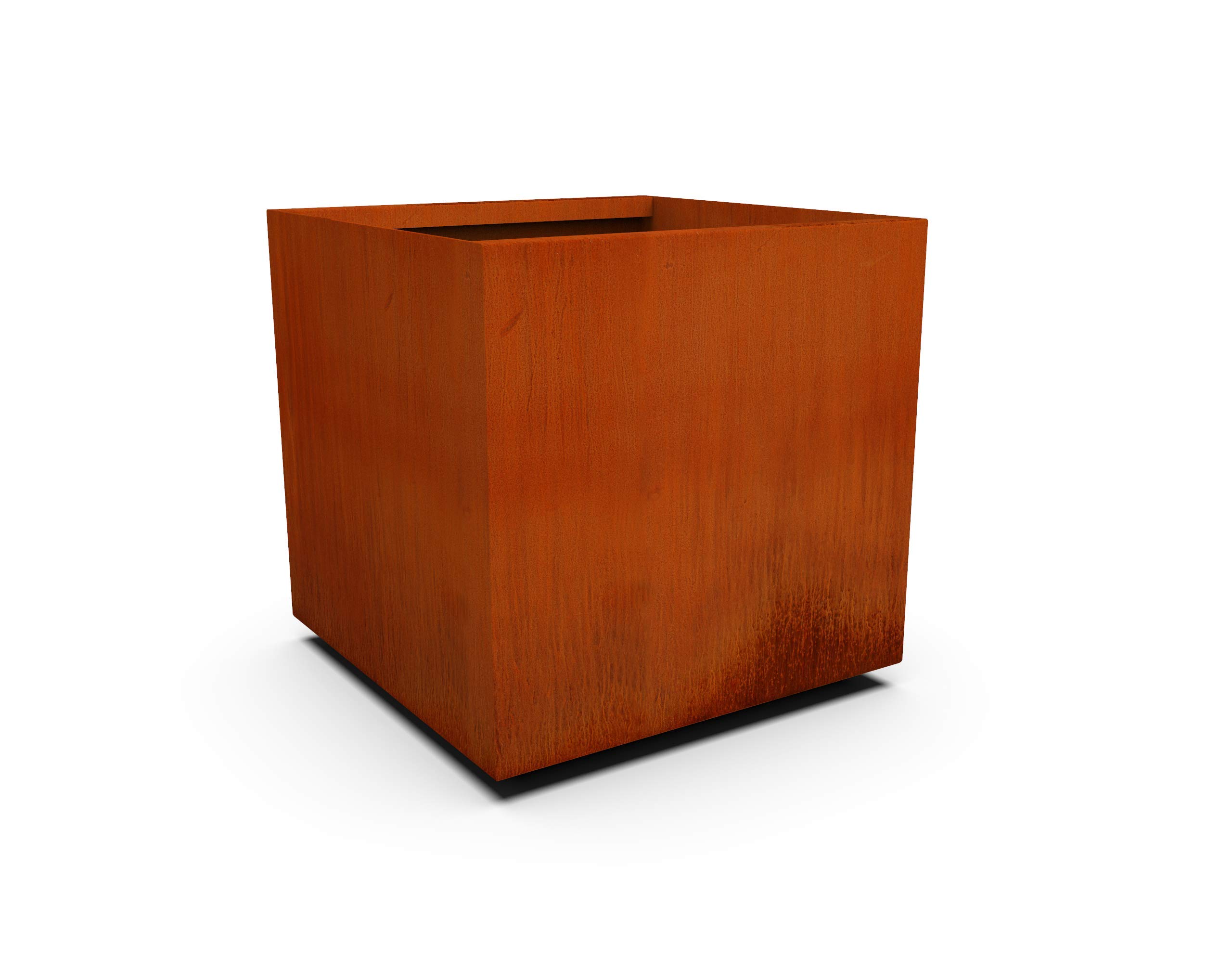 Buy ercraft Corten Steel Metal er Box, Square & Cube Sizes, Modern