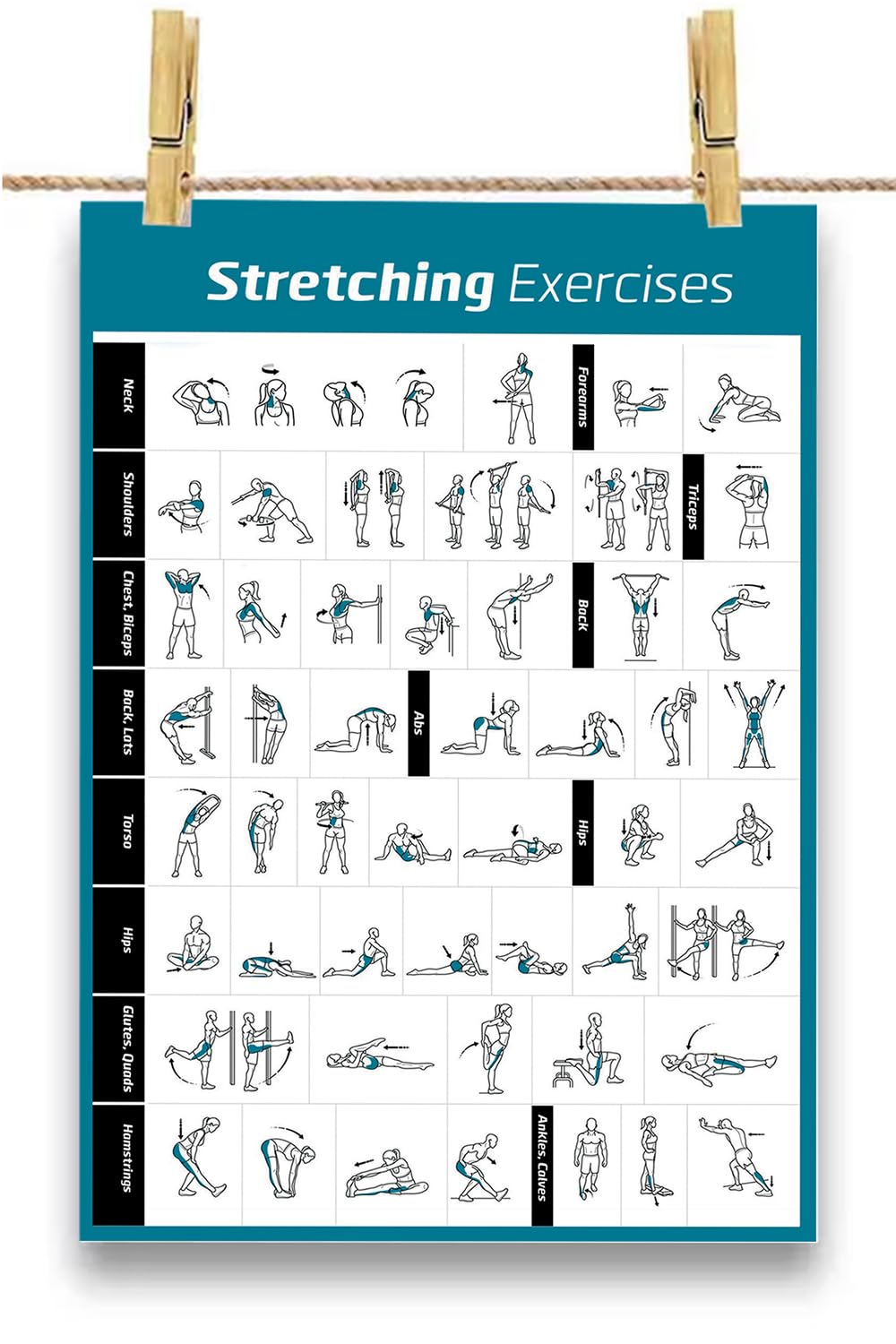 Namaste Home Laminated Paper Poster - Motivational Gym Poster - Workout & Exercise Poster (Laminated Paper,Small Size 18X12 Inches, Multicolour) (B08JZ6YM7F) Amazon Price History, Amazon Price Tracker