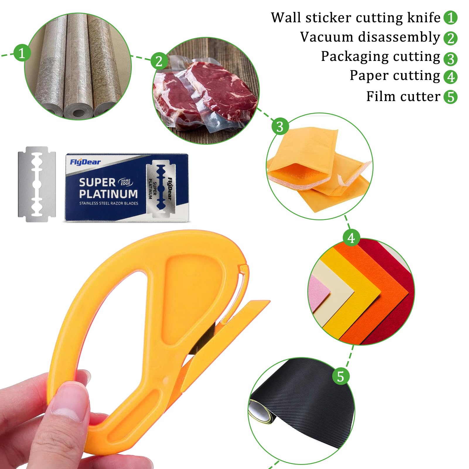 Coupe Papier Cadeau Rouleau Coulissant, 3pcs Noël Papier D'Emballage Cutter, Coupe De Papier D'emballage, Pour Cadeaux De Noël Emballage Décoration, 10 * 6 * 6cm