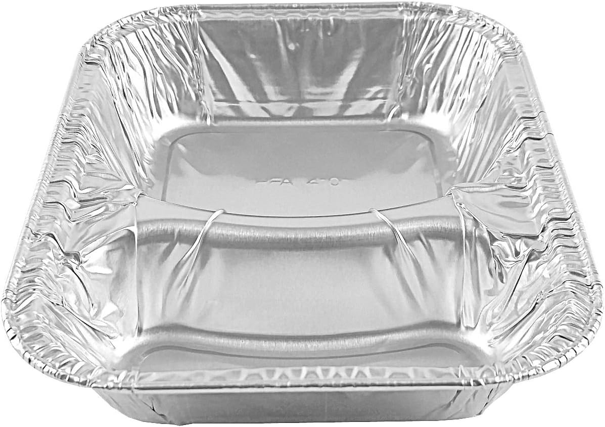 Handi-Foil Hamburger Container Tray Disposable School Feeding Pan - (pack of 200)