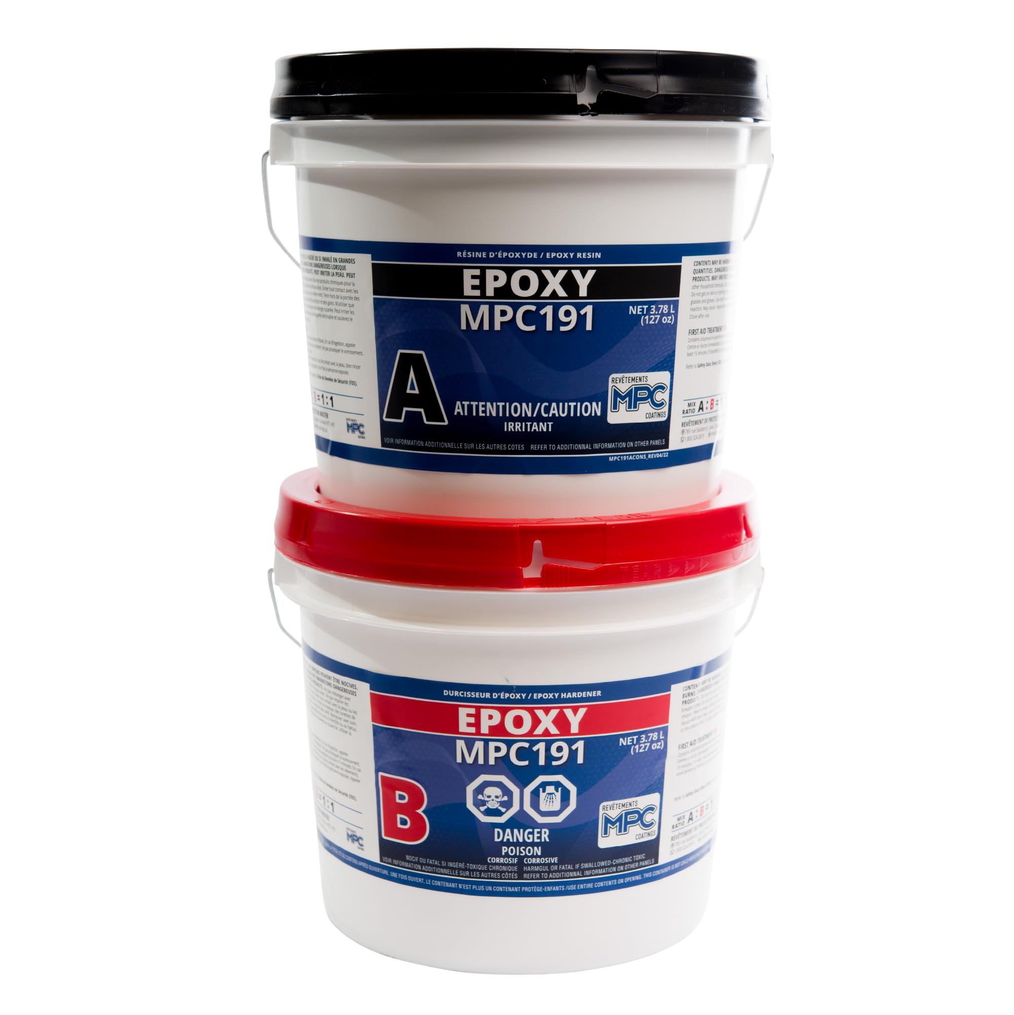 MPC-191 Epoxy Resin Kit, Countertop Epoxy Kit for Versatile Use,Clear
