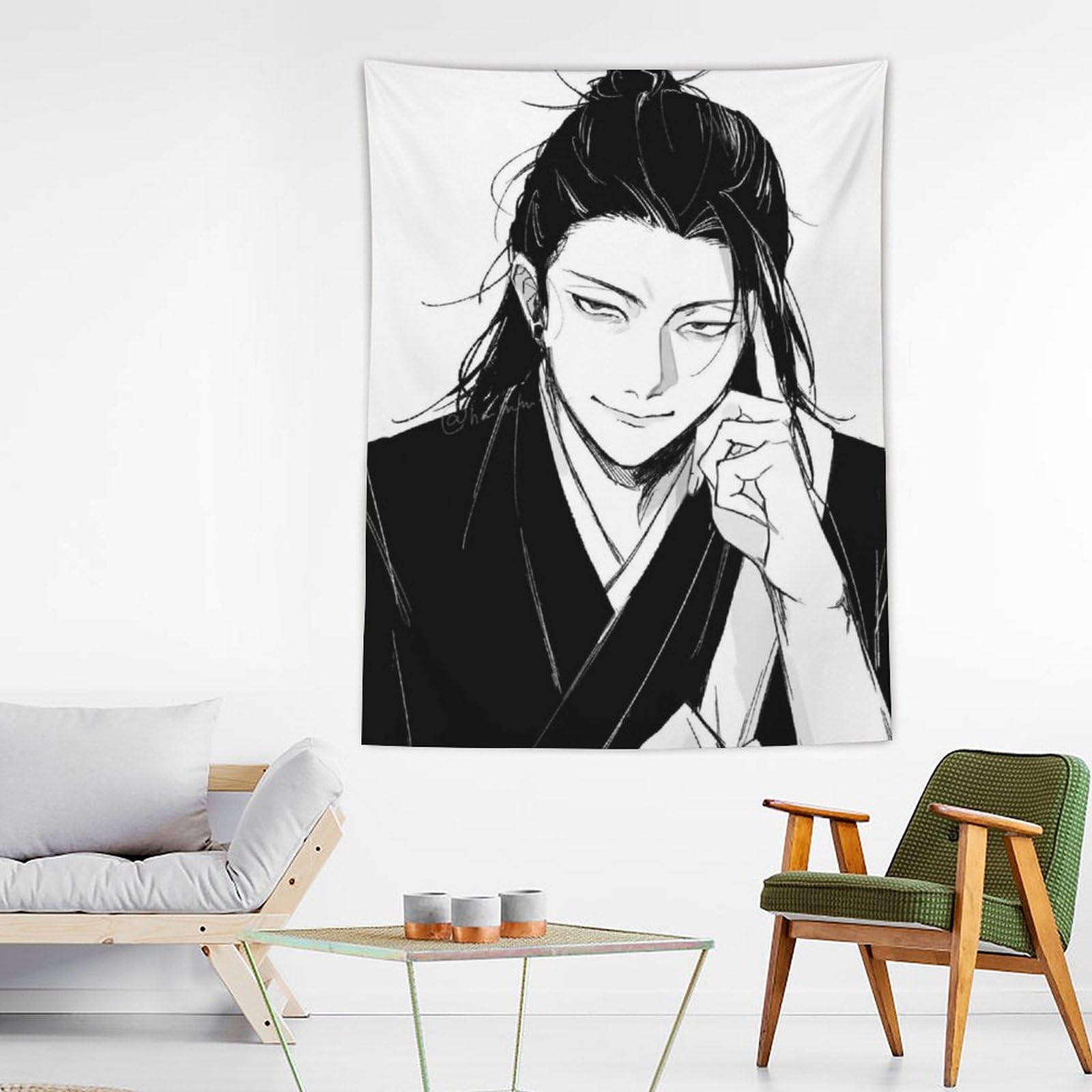 Amazon.co.jp: 呪術廻戦 夏油 傑 タペストリー 壁掛け おしゃれ
