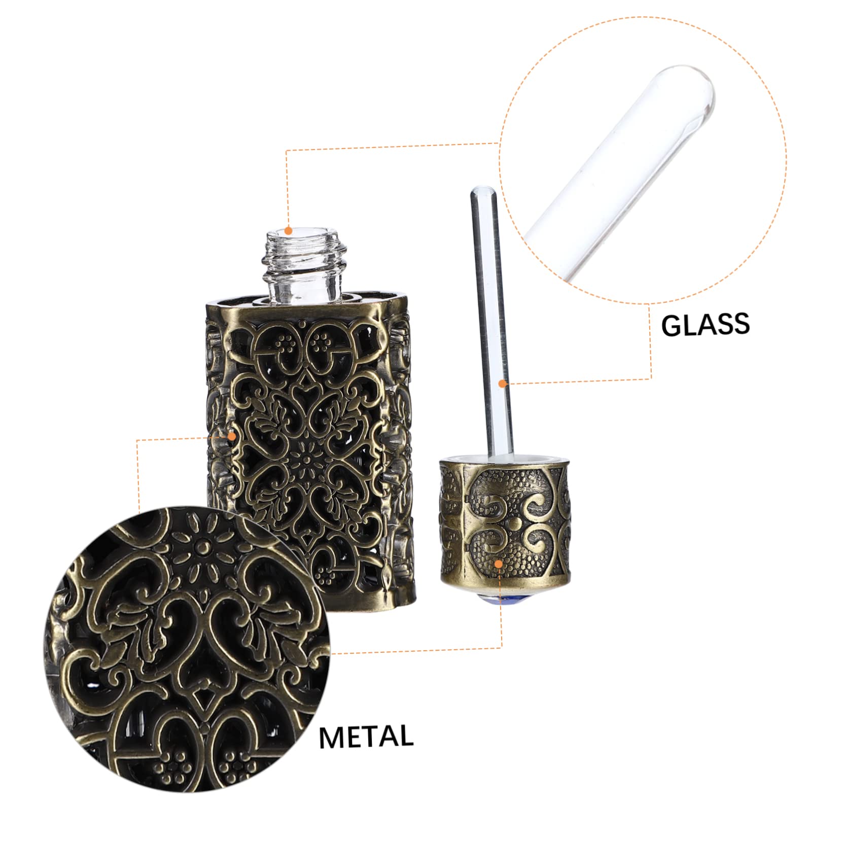Flacon Roll-on En Bois Pour Huiles Essentielles - 3 Ml Ou 10 Ml - Acajou, Étanche - Portable Voyage