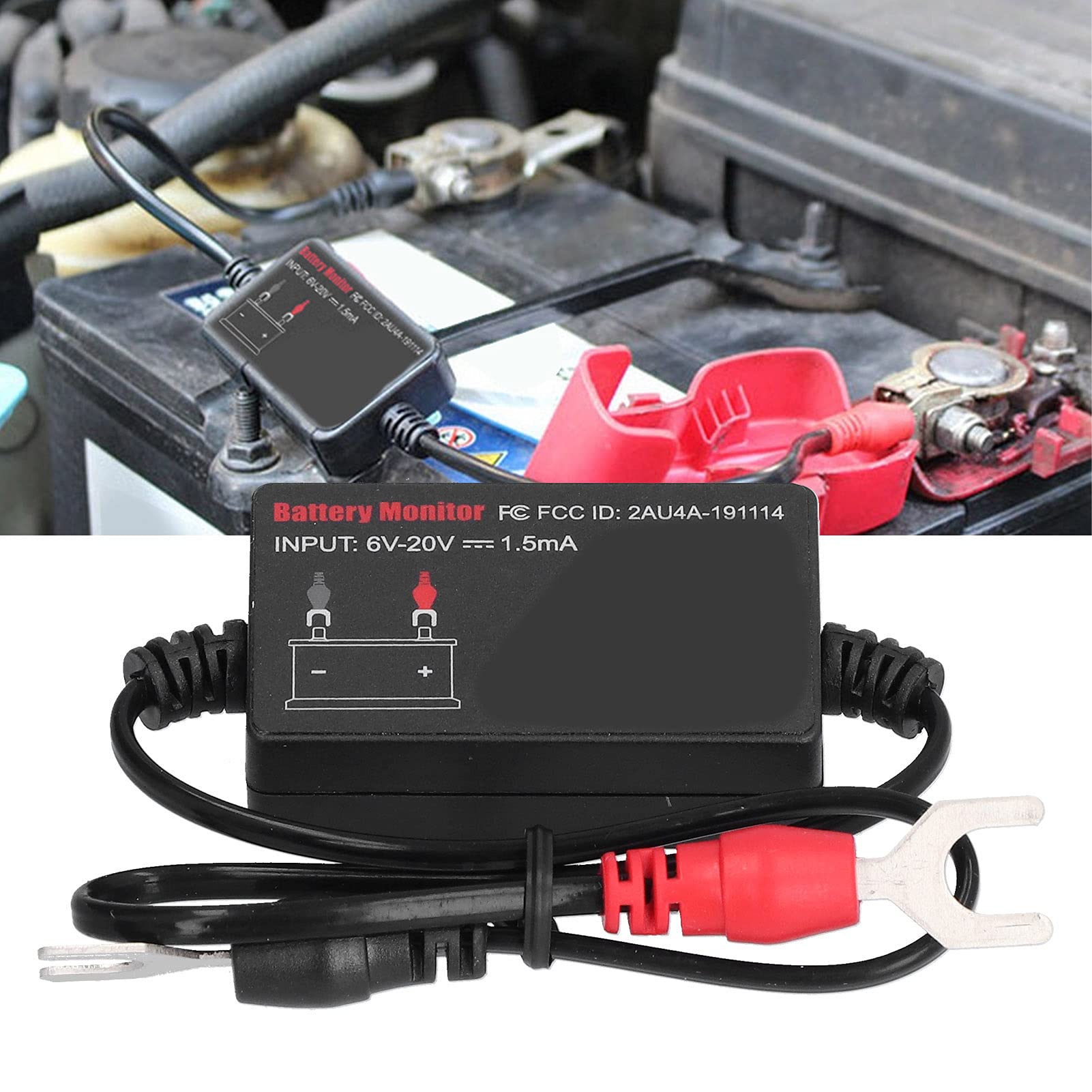 BM2 12 V Tester akumulatora samochodowego Wielofunkcyjny inteligentny bezprzewodowy tester akumulatora do Bluetooth 4.0 Wszystkie pojazdy 12 V Materiał gumowy ABS Lekka, przenośna