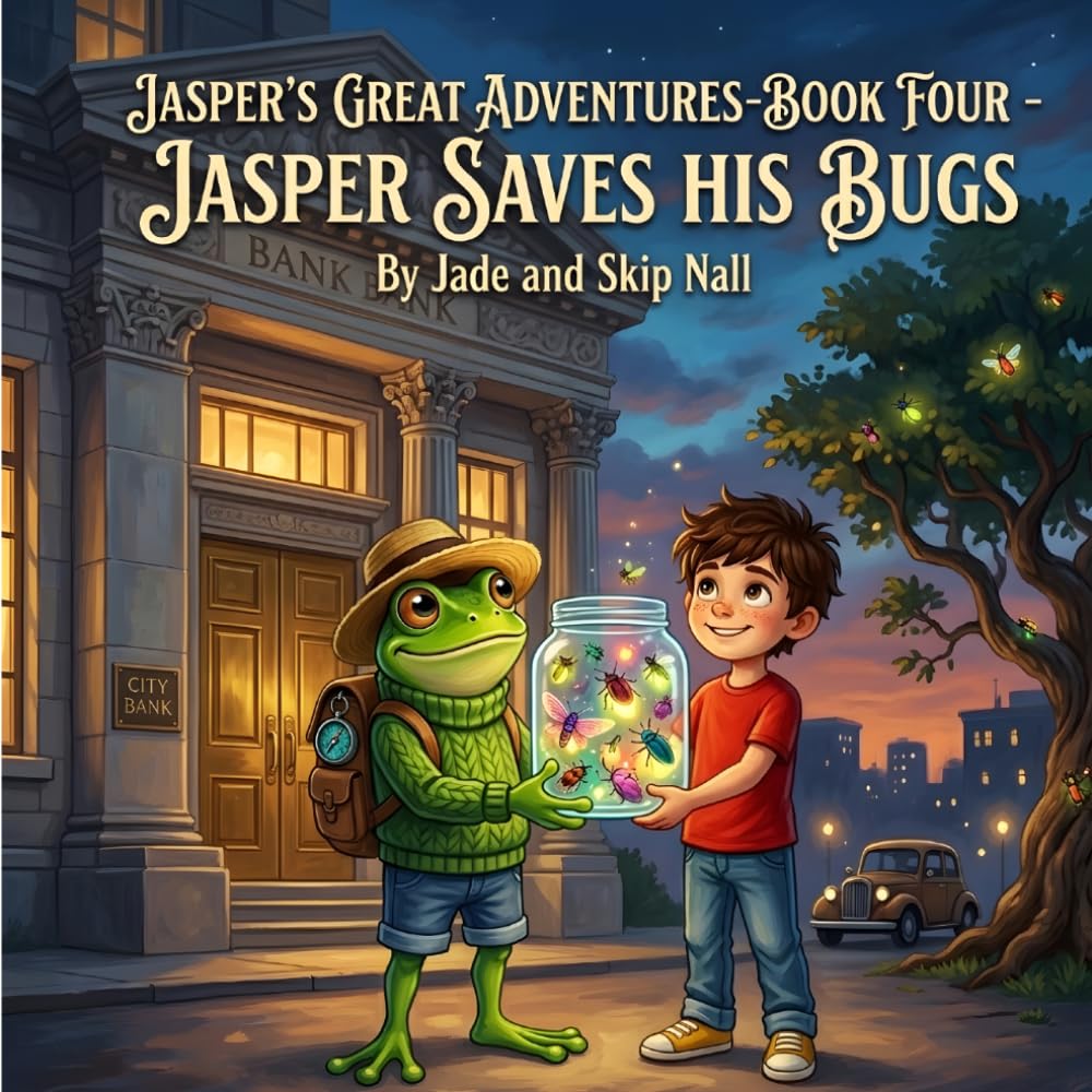 Jasper’s Great Adventures-Book Four: Jasper Saves His Bugs: A Children’s Story About Saving, Responsibility, and Making Smart Choices (Jasper's Big Adventure)