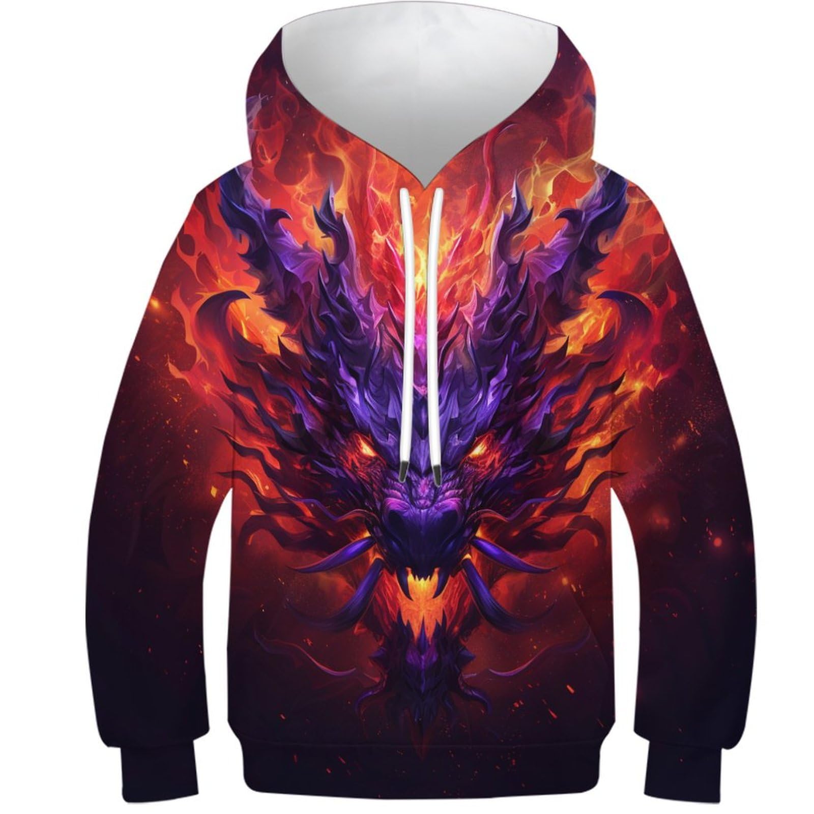 Sweat à capuche dragon enfant - Le cadeau idéal pour l'hiver - 8