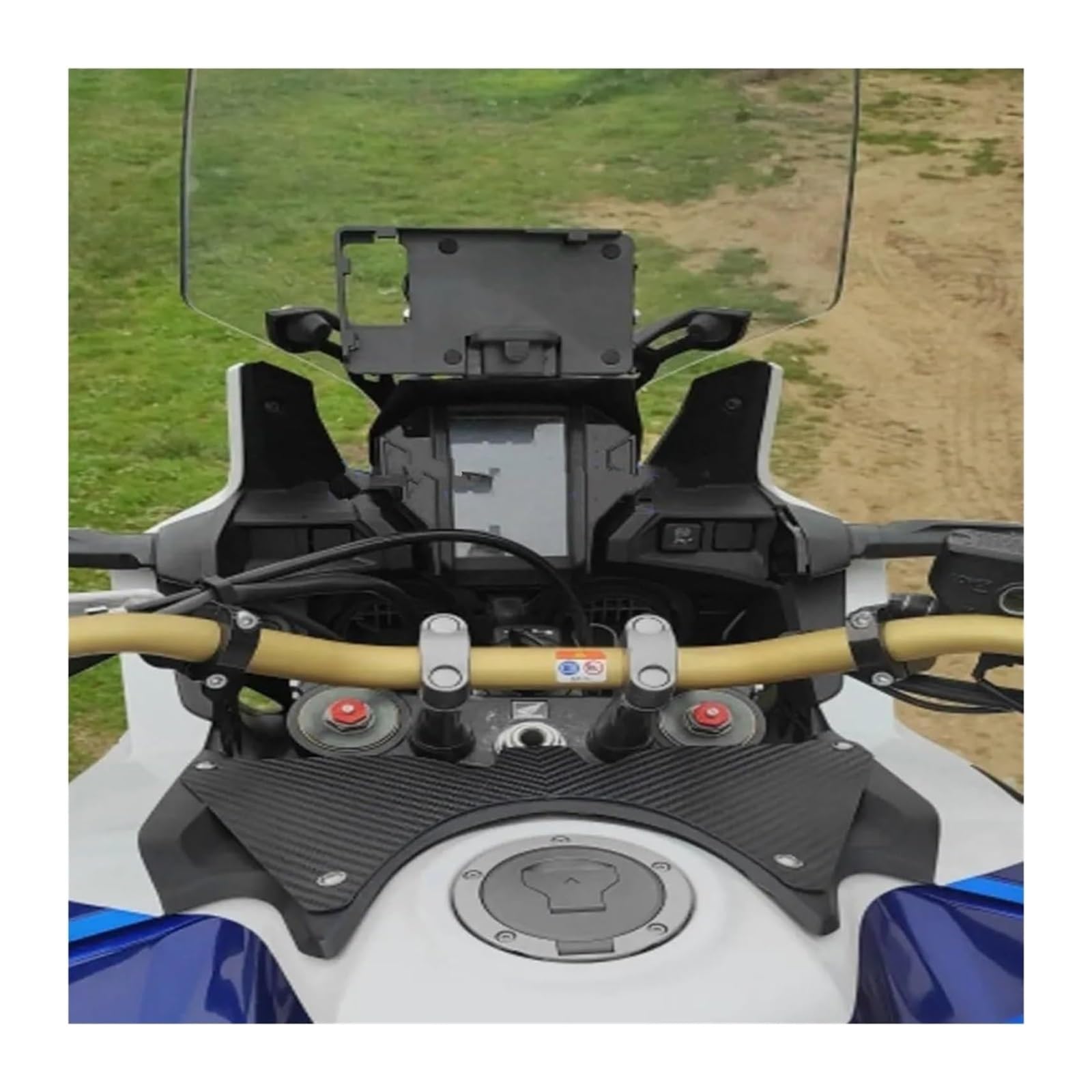pour Moto Support Navigation GPS pour Africa pour Twin pour CRF1000L 2018 2019 Moteur Brise Support Téléphone Mobile GPS Navigation Plaque(22MM)