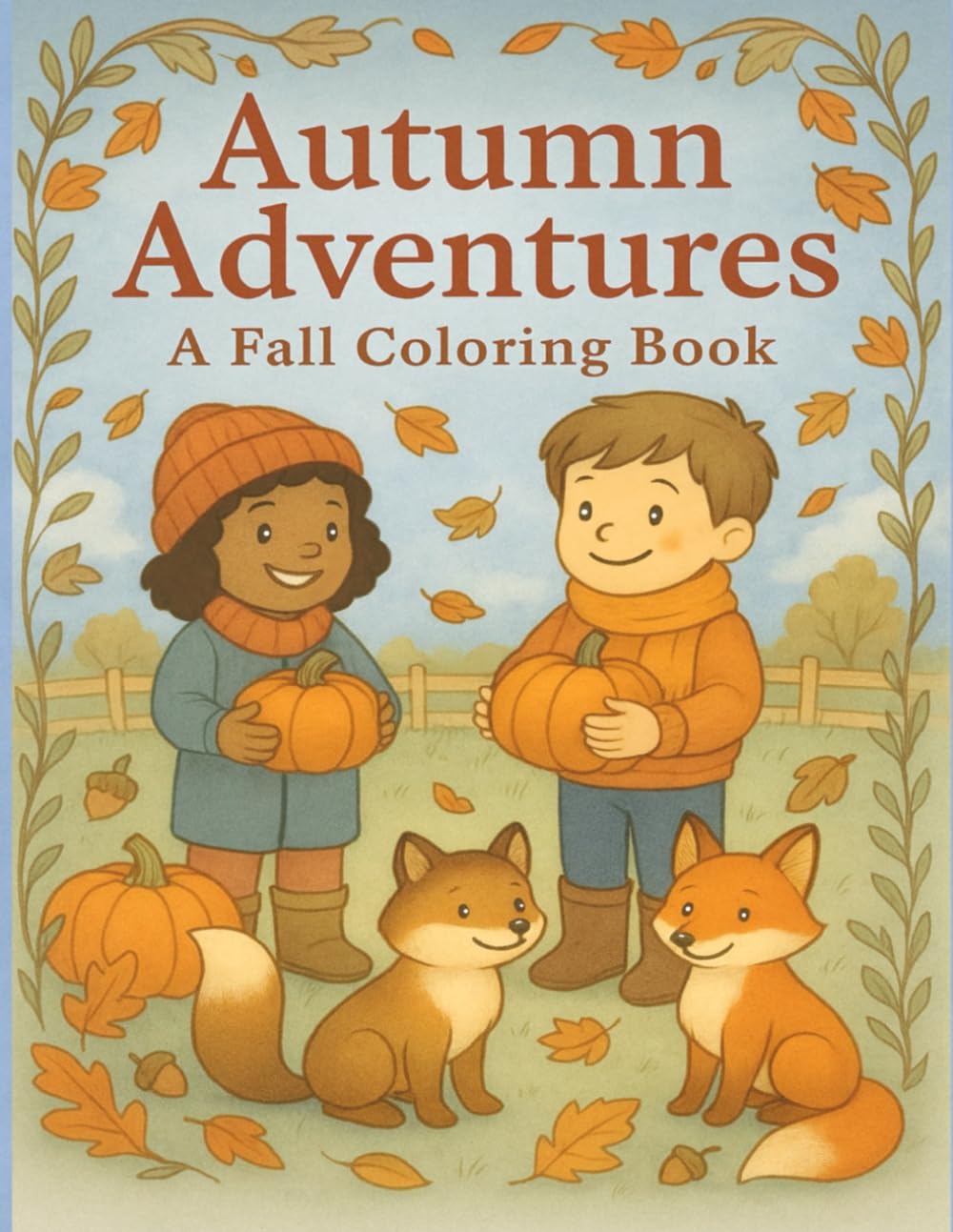 Autumn Adventures: A Fall Coloring Book