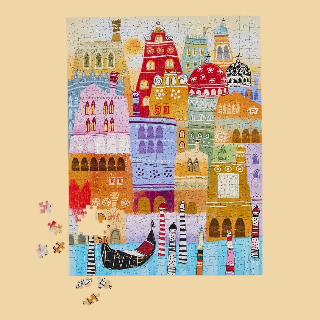 WerkShoppe Venice 500 Piece Puzzle, Italy Travel Puzzle