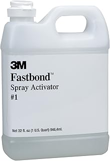 3M Fastbond Spray Activator, 1 Quart Bottle (Pack of 2)