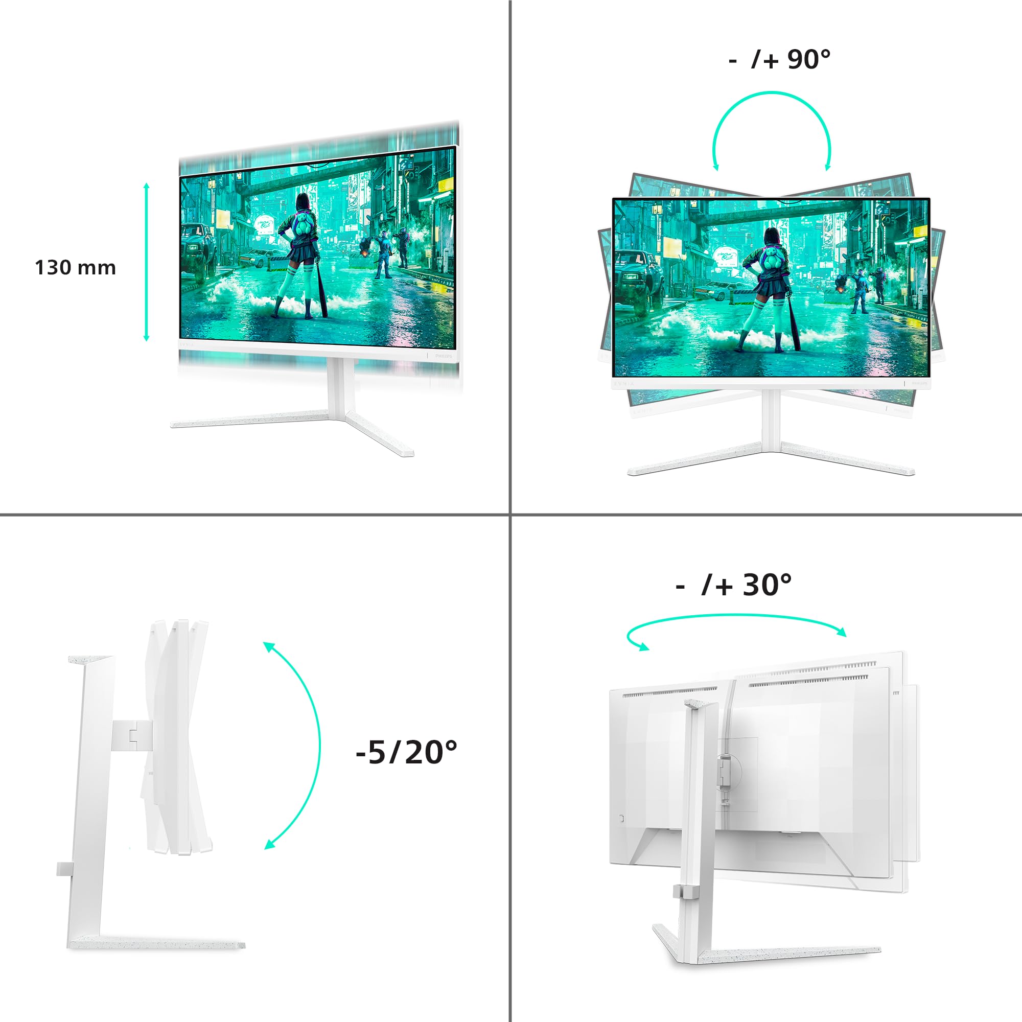 Amazon.co.jp: PHILIPS 24M2N3201A - 23.8インチ フルHDゲーミング