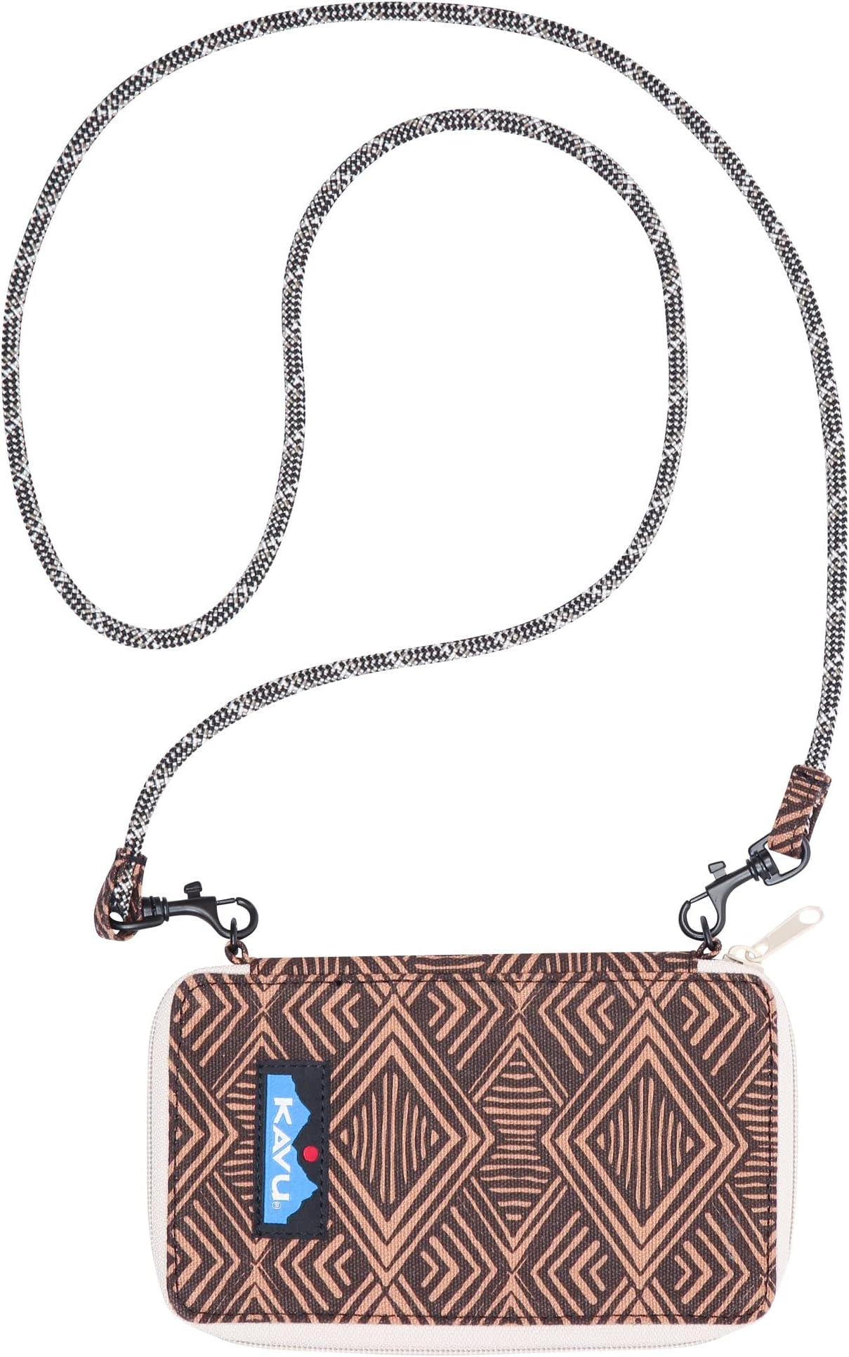 KAVUGo Time Bi-Fold Crossbody Wallet with Rope Strap