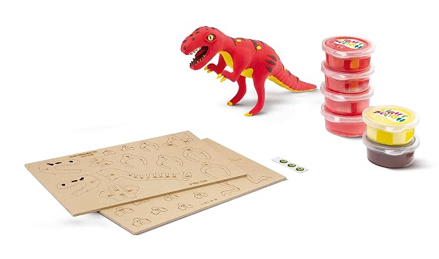 Foto 5 de 7 de Maped - Set de Manualidades para Niños - Dinos Factory T Rex - Ideal para Construir y Moldear
