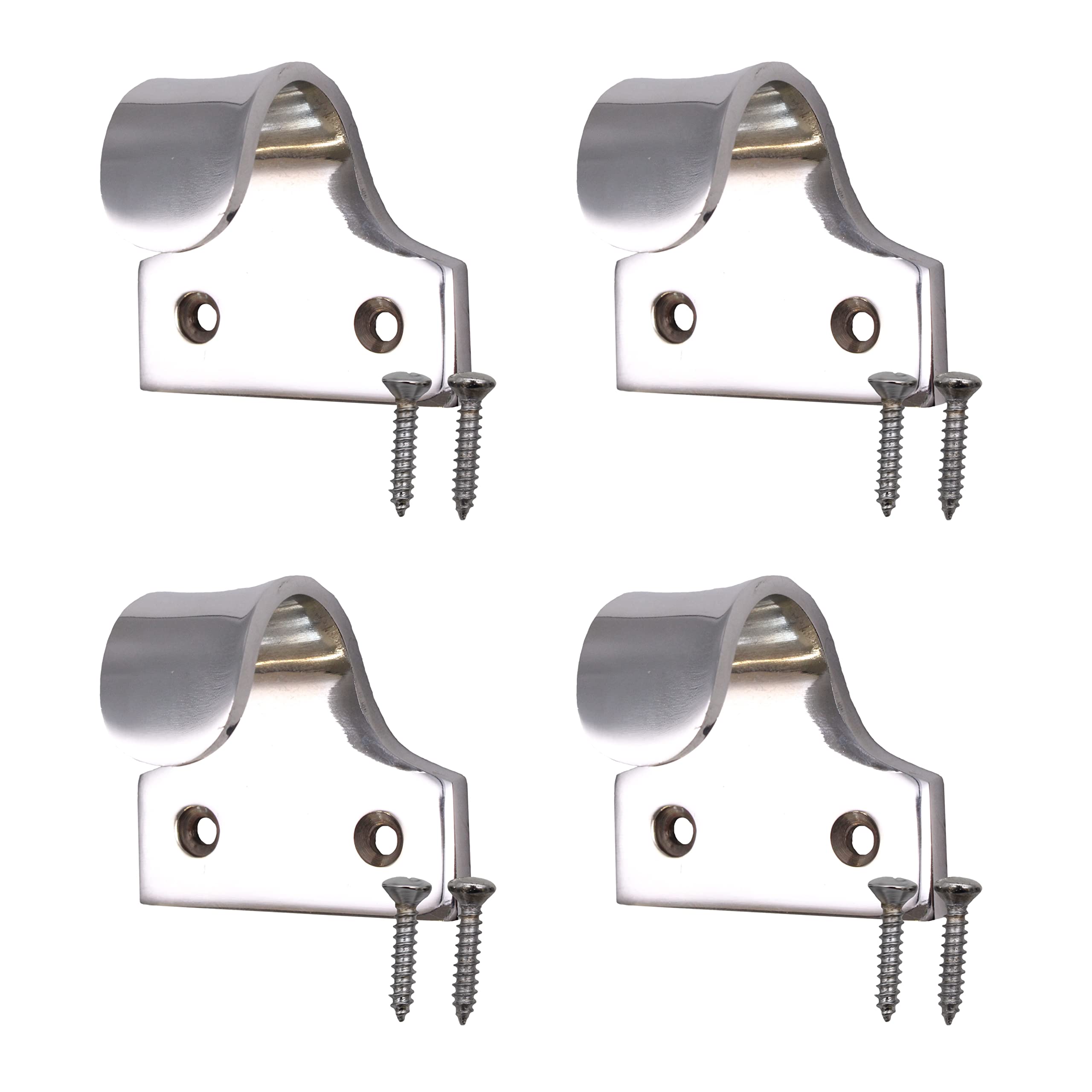 Eai Sash Window Lift Handle 50Mm Polished Chrome Pack Of 4