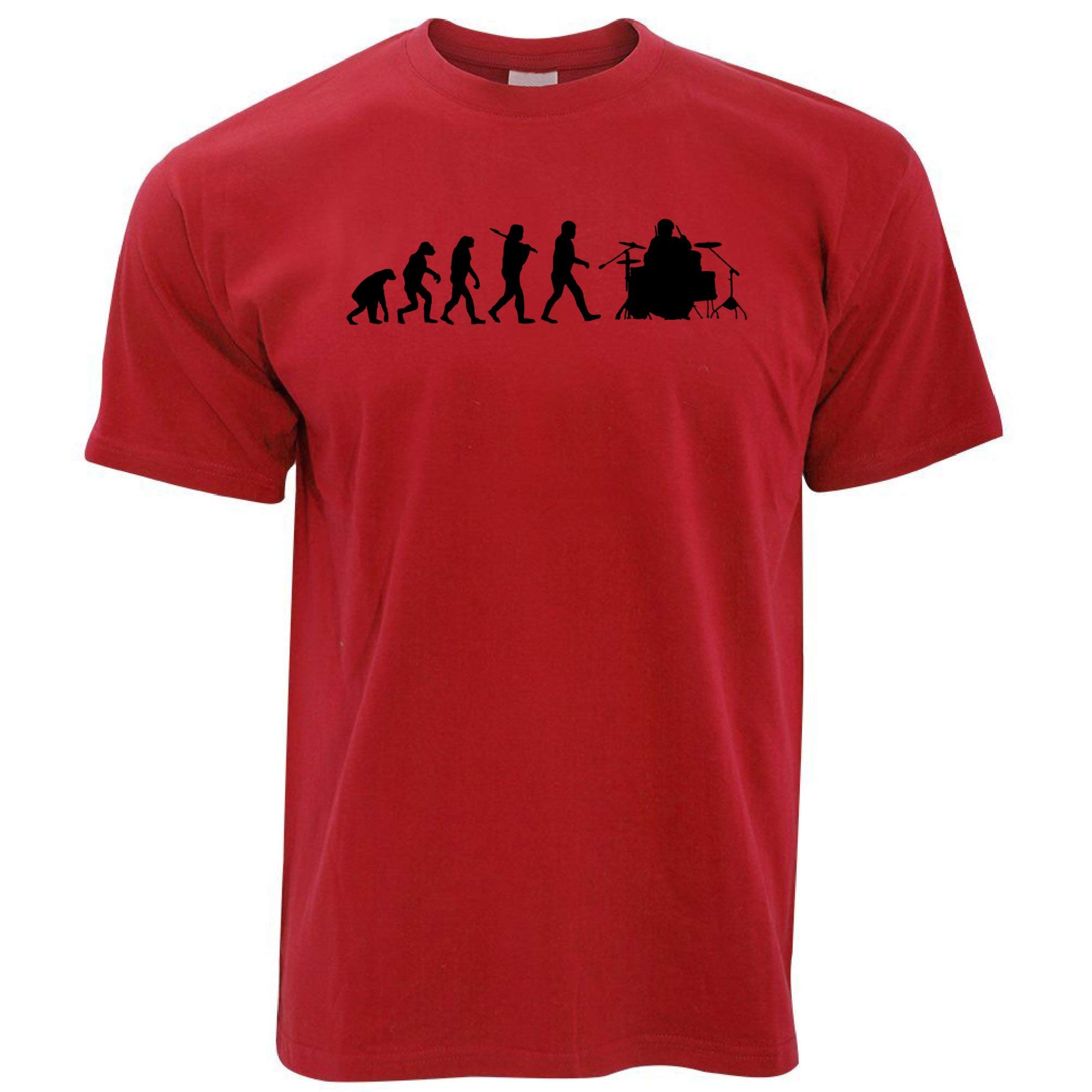 Tim And Ted Evolution of A Drummer T Shirt