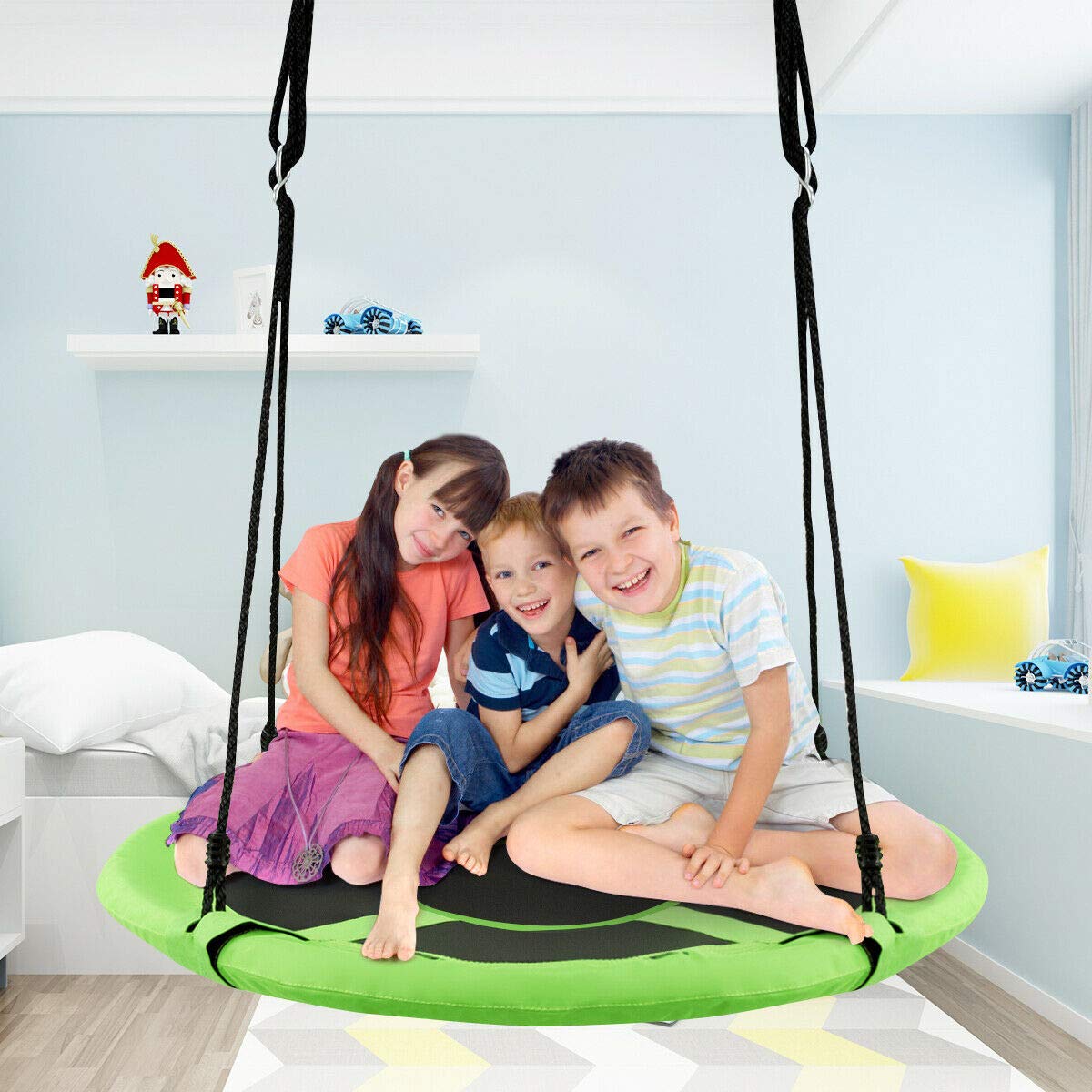 Kids Hanging Chair Hanging Pod Tent With Stand Inflatable Tent