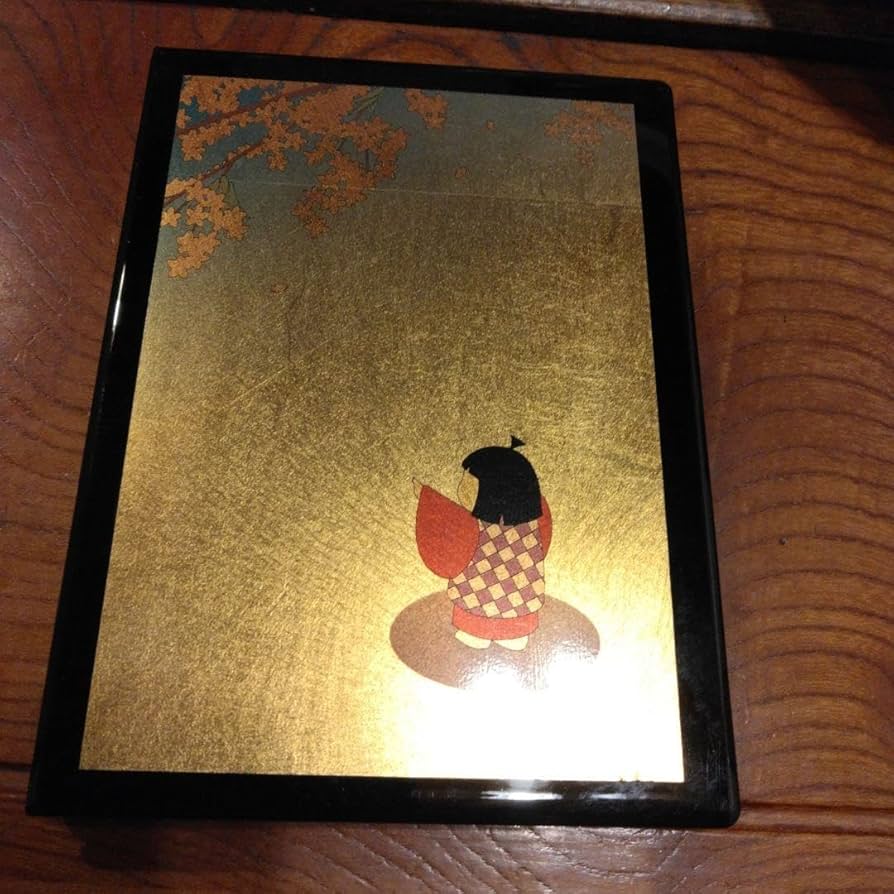 Amazon.co.jp: 超 金沢 金箔工芸アドレス帳、童子 : 文房具