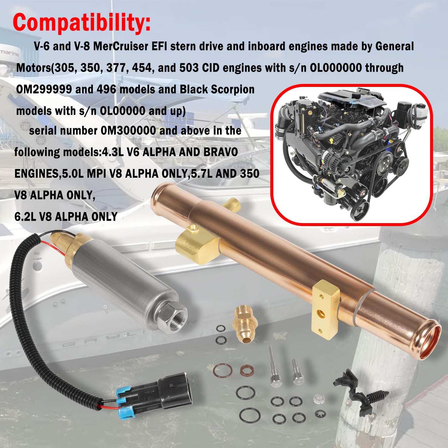 Amazon.com: Deecaray 8M0125852 Fuel Pump & Cooler Kit Compatible