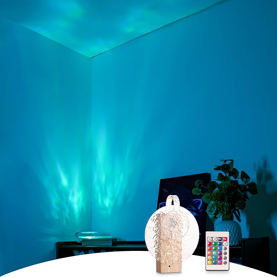 Ocean Wave Projector, 16 Color Lights for Bedroom Indoor