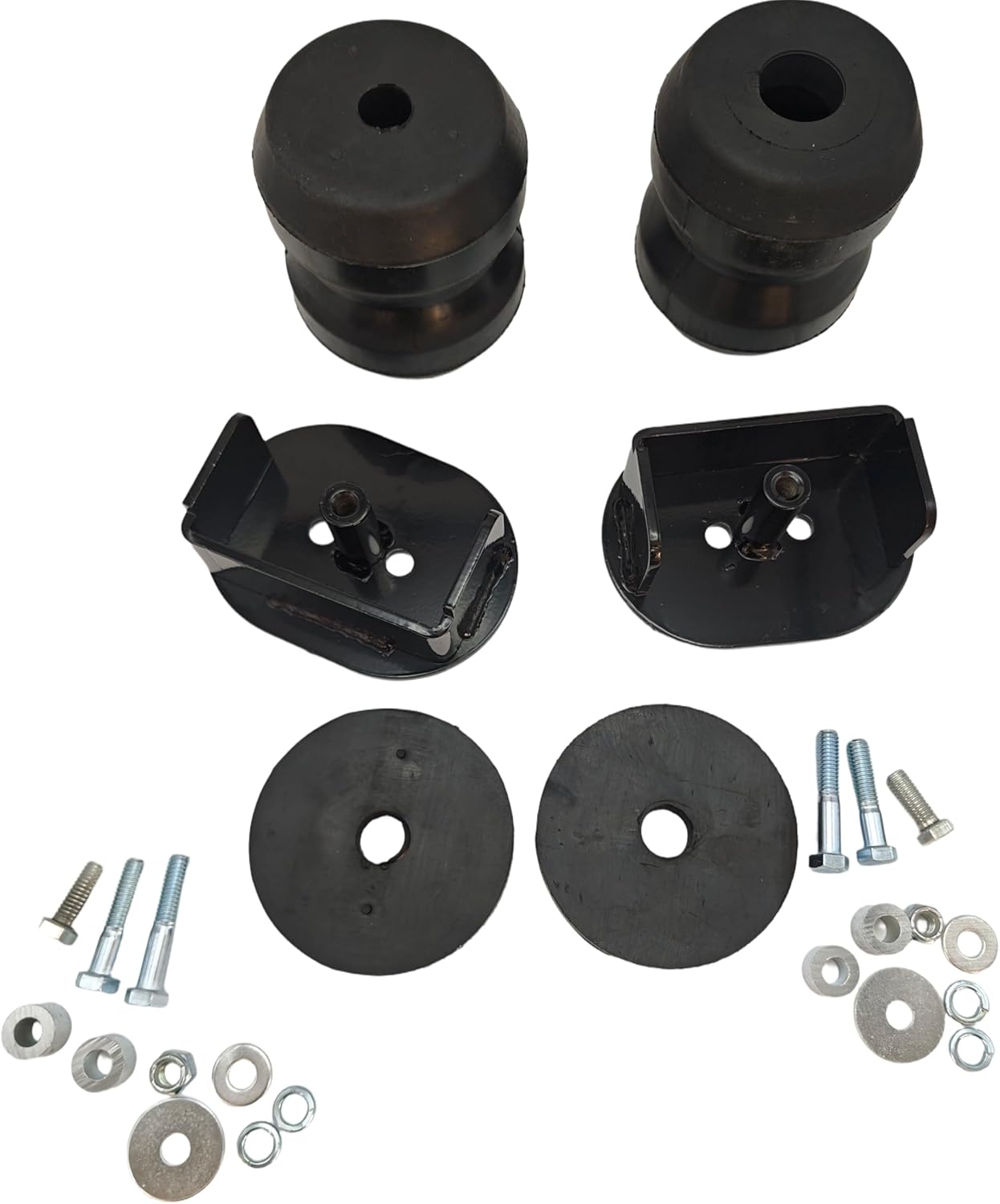 FR350SDF Heavy-Duty Rear Suspension Helper Spring Kit | 8600 lbs Capacity | Progressive Spring Rate | For Ford F-350 (2005-2016) 2WD/4WD