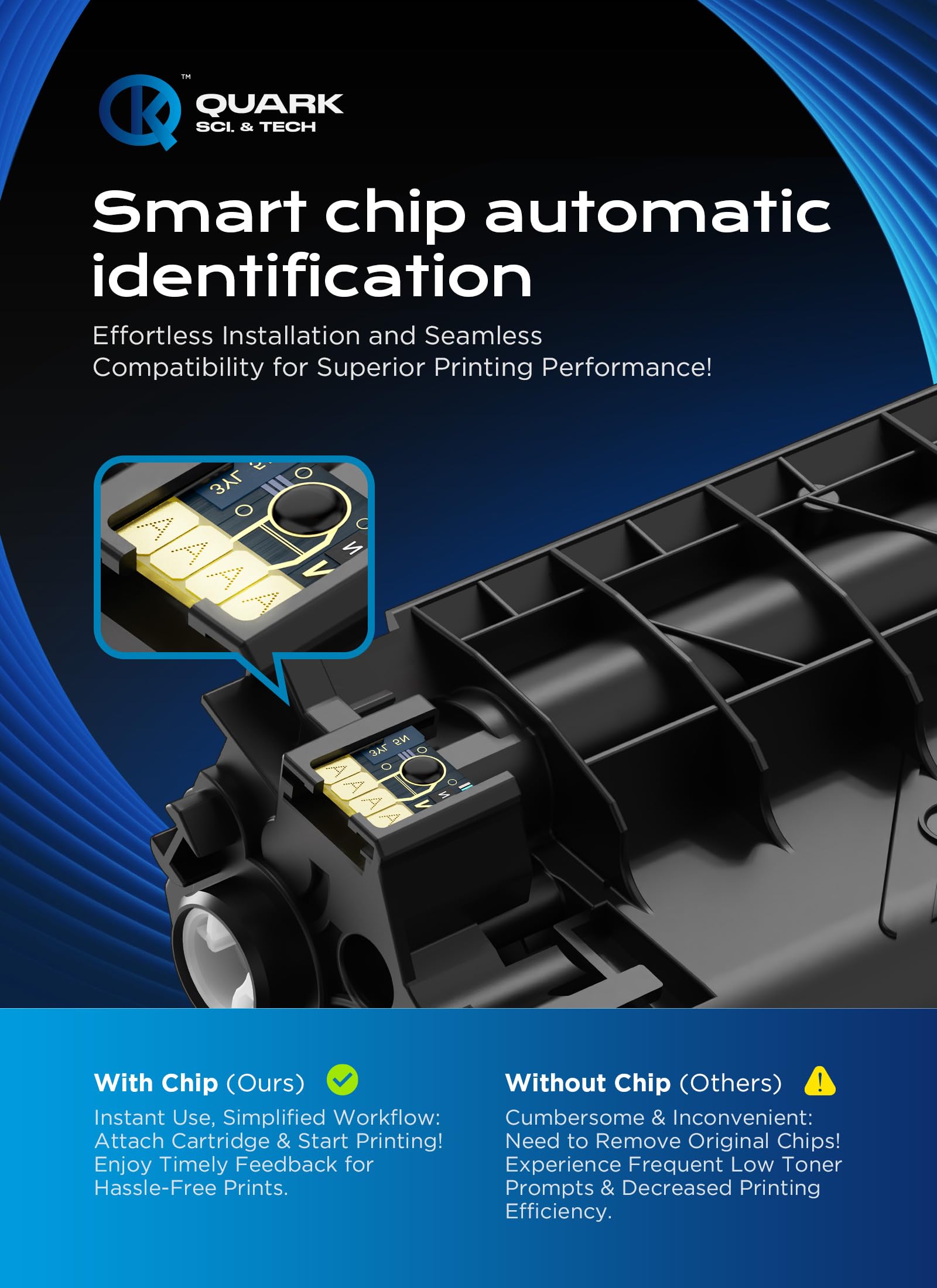 Quark Toner TN2420 TN-2420 compatibile per Brother MFC L2710DW TN 2420 2410 TN2410 MFC-L2710DW HL-L2350DW MFC-L2710DN HL-L2310D DCP-L2530DW MFC-L2750DW DCP-L2510D (1 Nero)