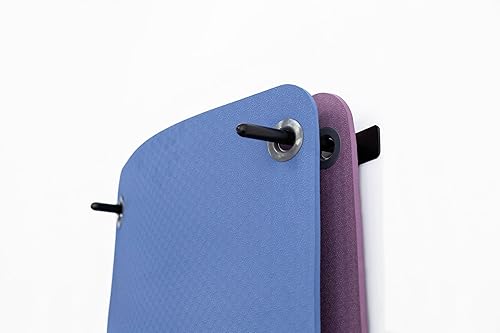 Balanced Body Estante para colchoneta colgante, soporte para colgar esterillas de ejercicio, estante para colchoneta de ejercicio de pilates,