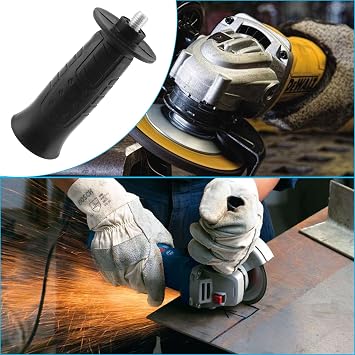Jiozermi Angle Grinder Side Handle, 2Pcs, 8mm Diameter Thread, Plastic