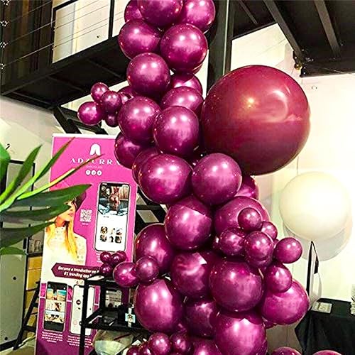 Vista 742 de PartyWoo Globos dorados metálicos, 50 globos metálicos dorados de 12 pulgadas, globos dorados para guirnalda de globos o arco de globos como