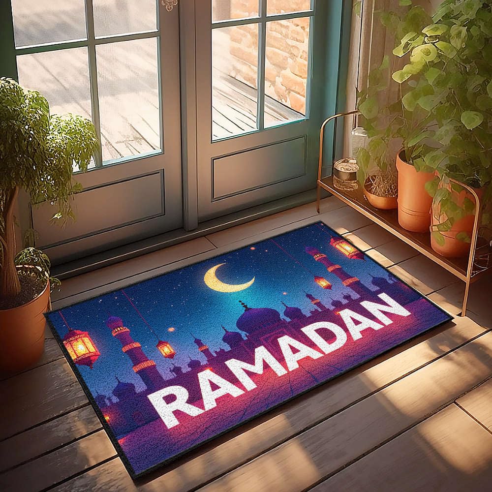 Tapis Ramadan Kareem rétro pour garnir votre foyer de bénédictions et de douceur