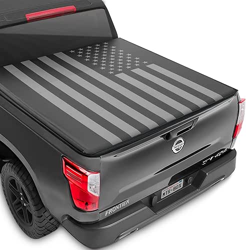 US Flag Truck Tonneau Cover for Nissan Frontier 2005-2025 5
