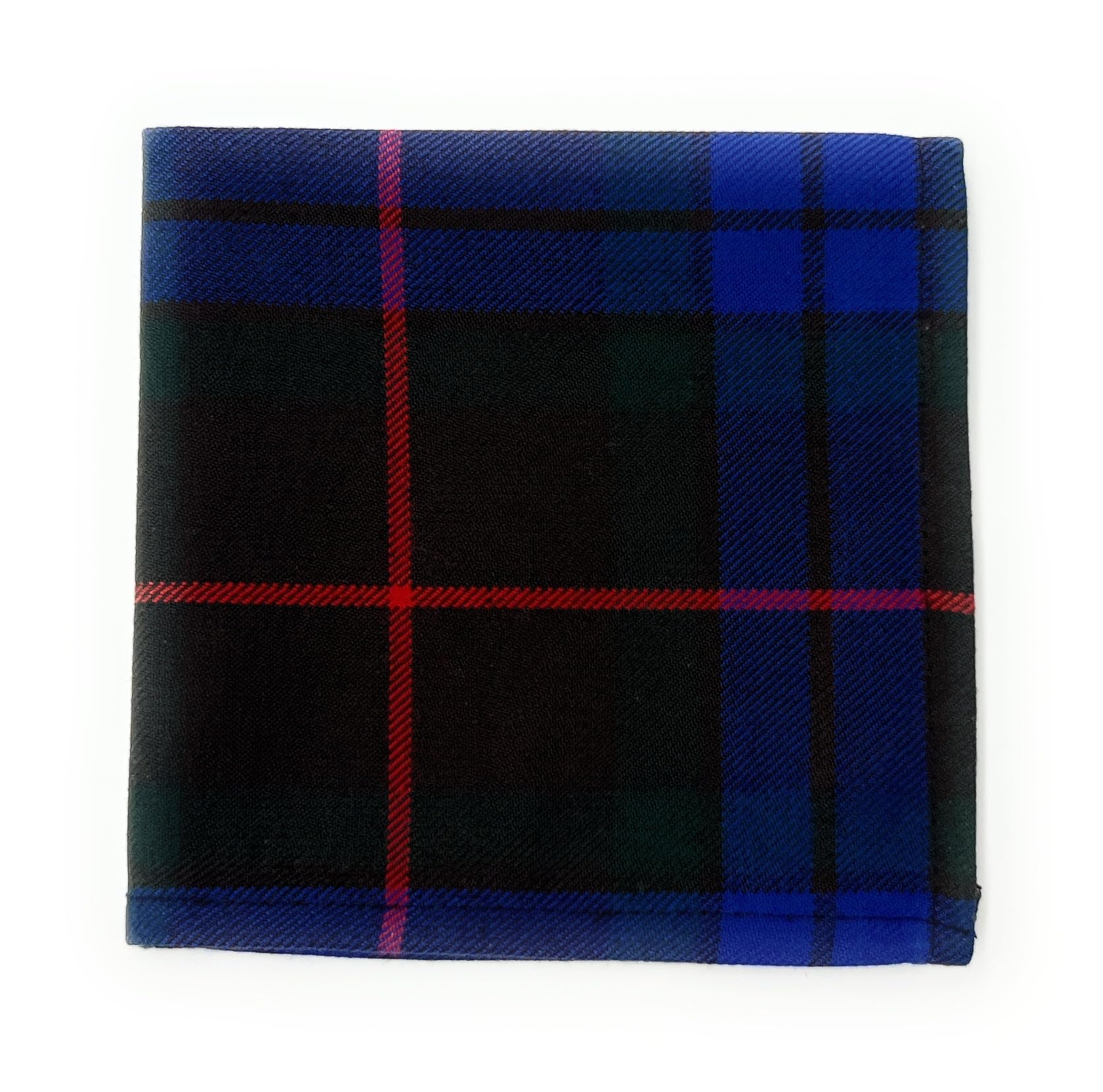 Tartan Tweeds Men's Fraser Hunting Ancient Tartan Pocket Square Handkerchief 26Cm X 26Cm (Fraser Hunting Ancient)