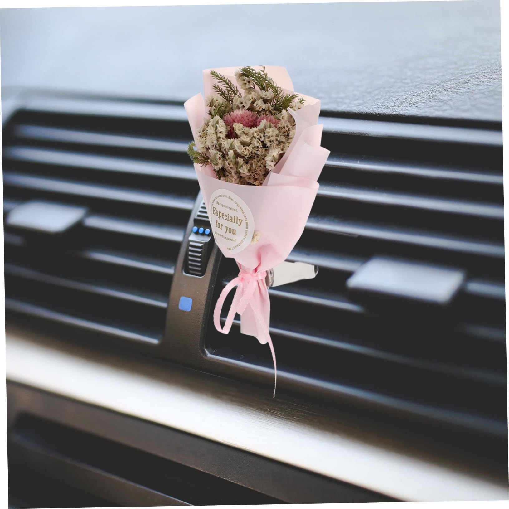 VICASKY 6 pz Con Fiori Secchi In Auto Diffusore Di Automatico Morto Auto Fiore Profumo Clip Auto Clip Fiori Secchi Aria Condizionata Decorazioni