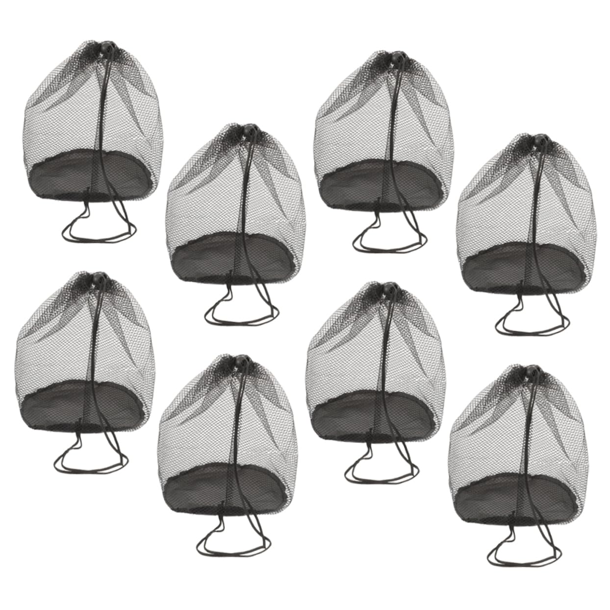 NUOBESTY 3 ensembles De Rangement En Filet Pour Disque Avec Logo En Maille Pour Cônes De Rangement Pour Cônes De Football De Rangement En Maille Pour Cônes De 8 pièces * 3