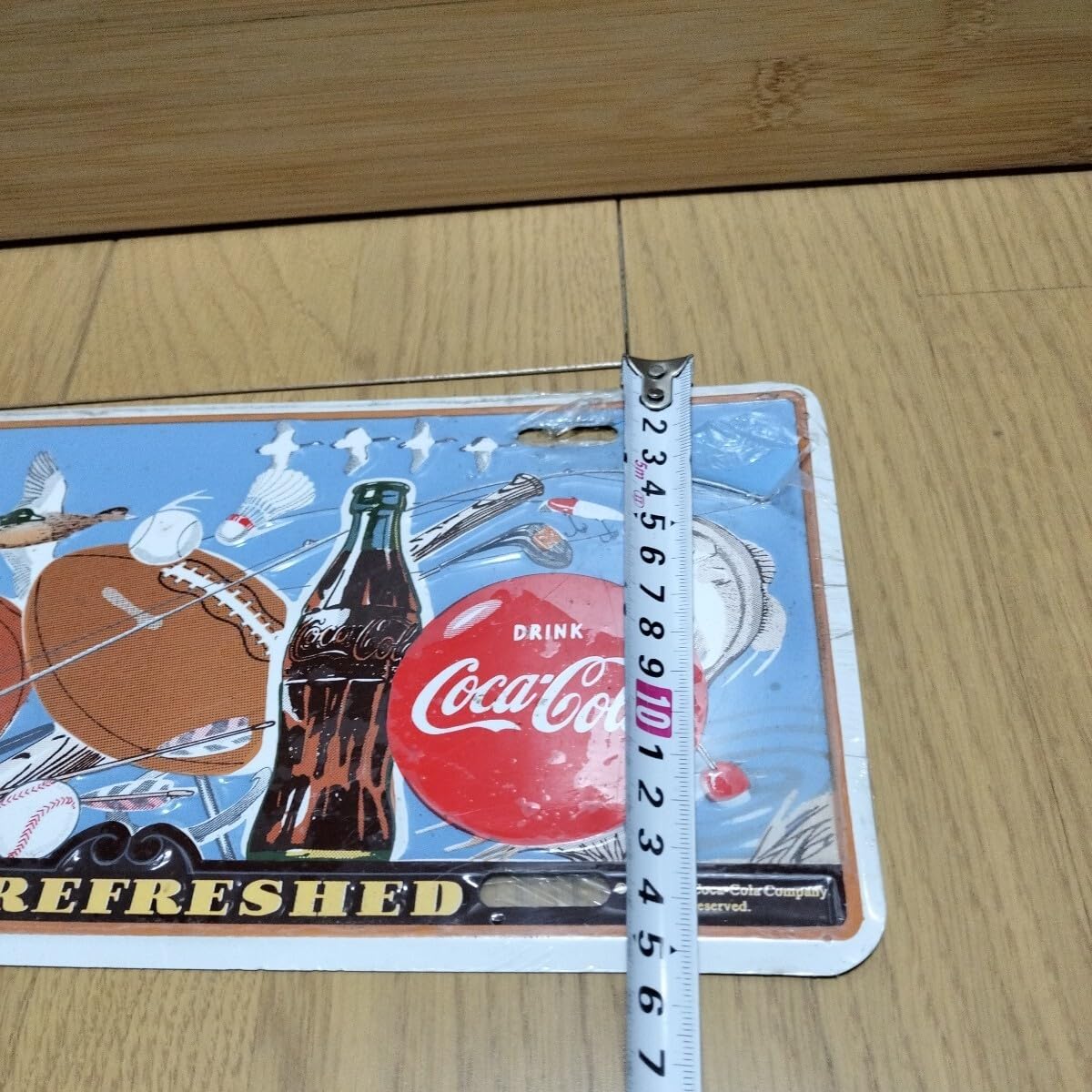 Amazon.co.jp: コーラ プレート 1枚 コカコーラ 看板 ナンバープレート 