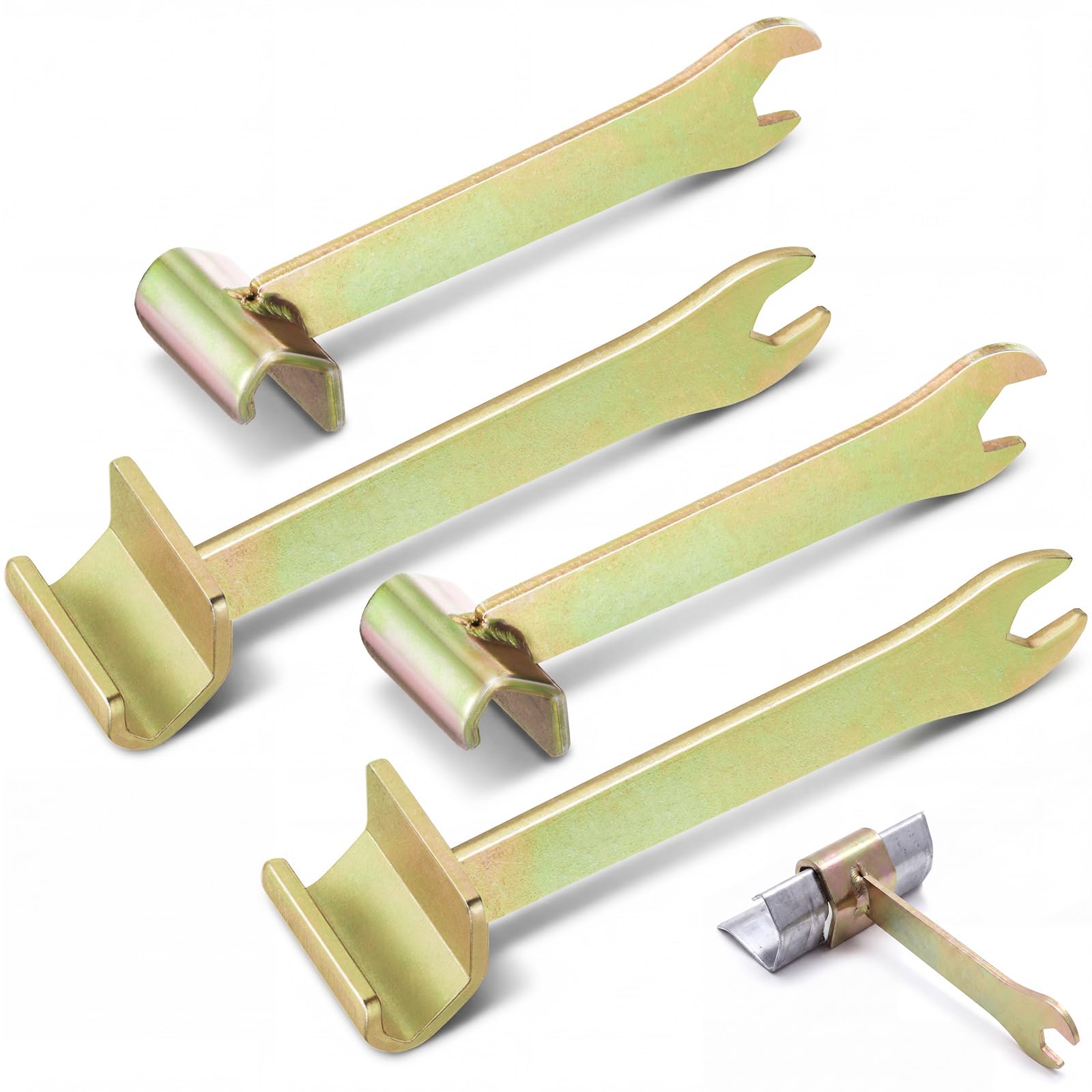 Clés à serrage de 135 et 155 mm | Lot de 4 outils de verrouillage à levier pour conduits