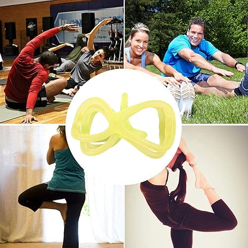 Miniatura 5 de Banda de ejercicio de resistencia elástica de 7 anillos, bandas de entrenamiento de BetterJonny para yoga, ejercicios de pies, piernas y brazos para