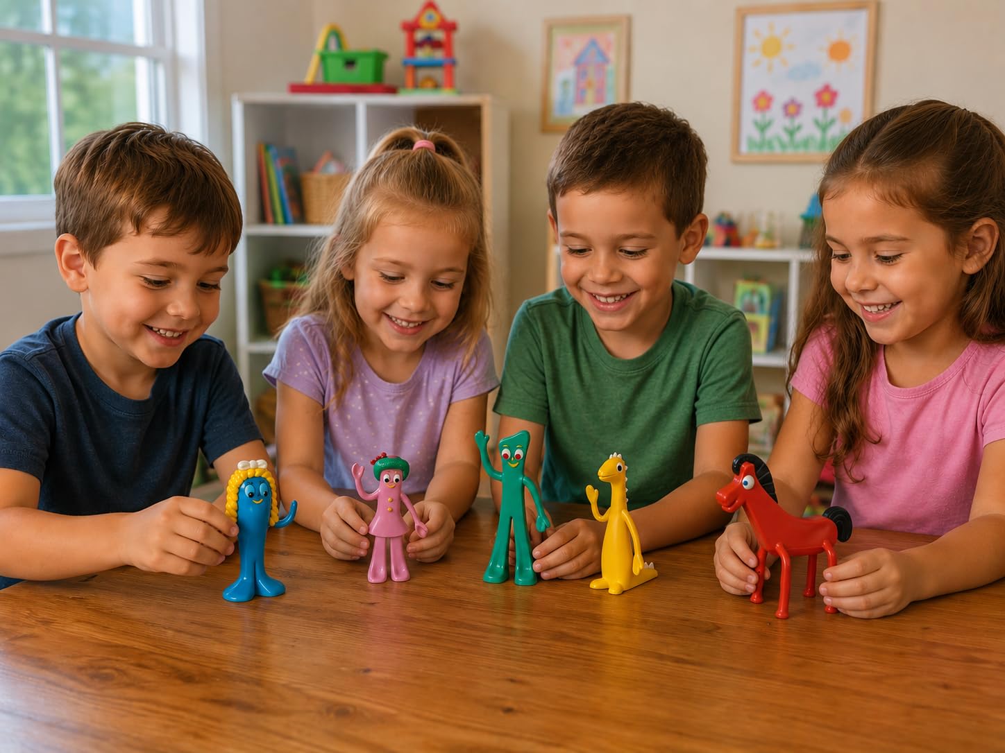 Amazon.com: NJ Croce Gumby & Friends Bendable Action Figure Boxed