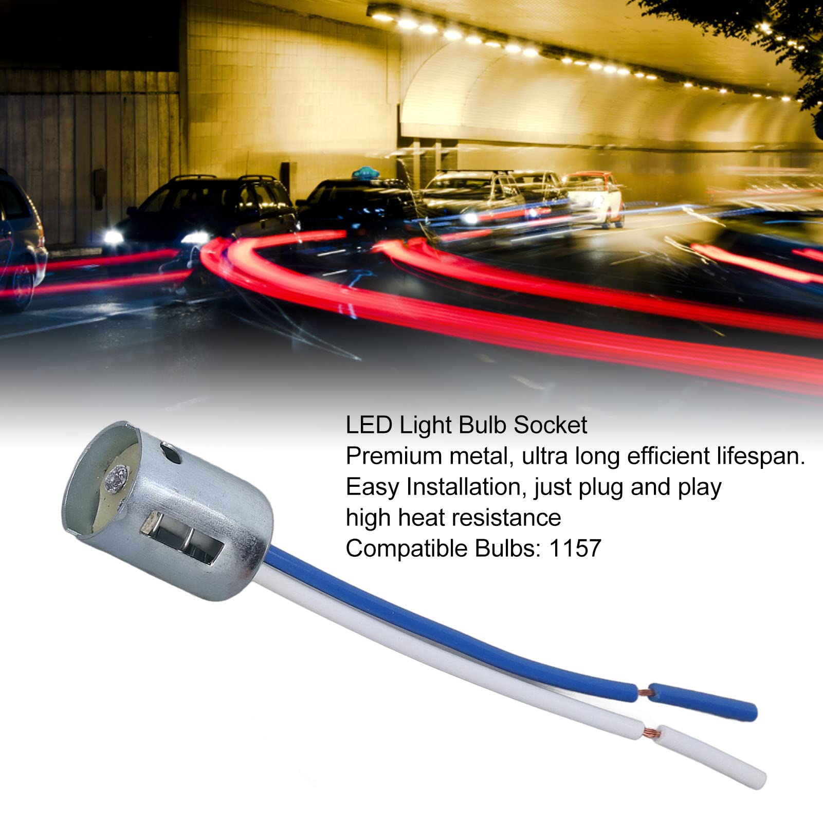 10PCS DC 12V/24V 40A 4 Cosse Connecteur Faisceau Prise Relais Auto Voiture EUR 18,23 - FR