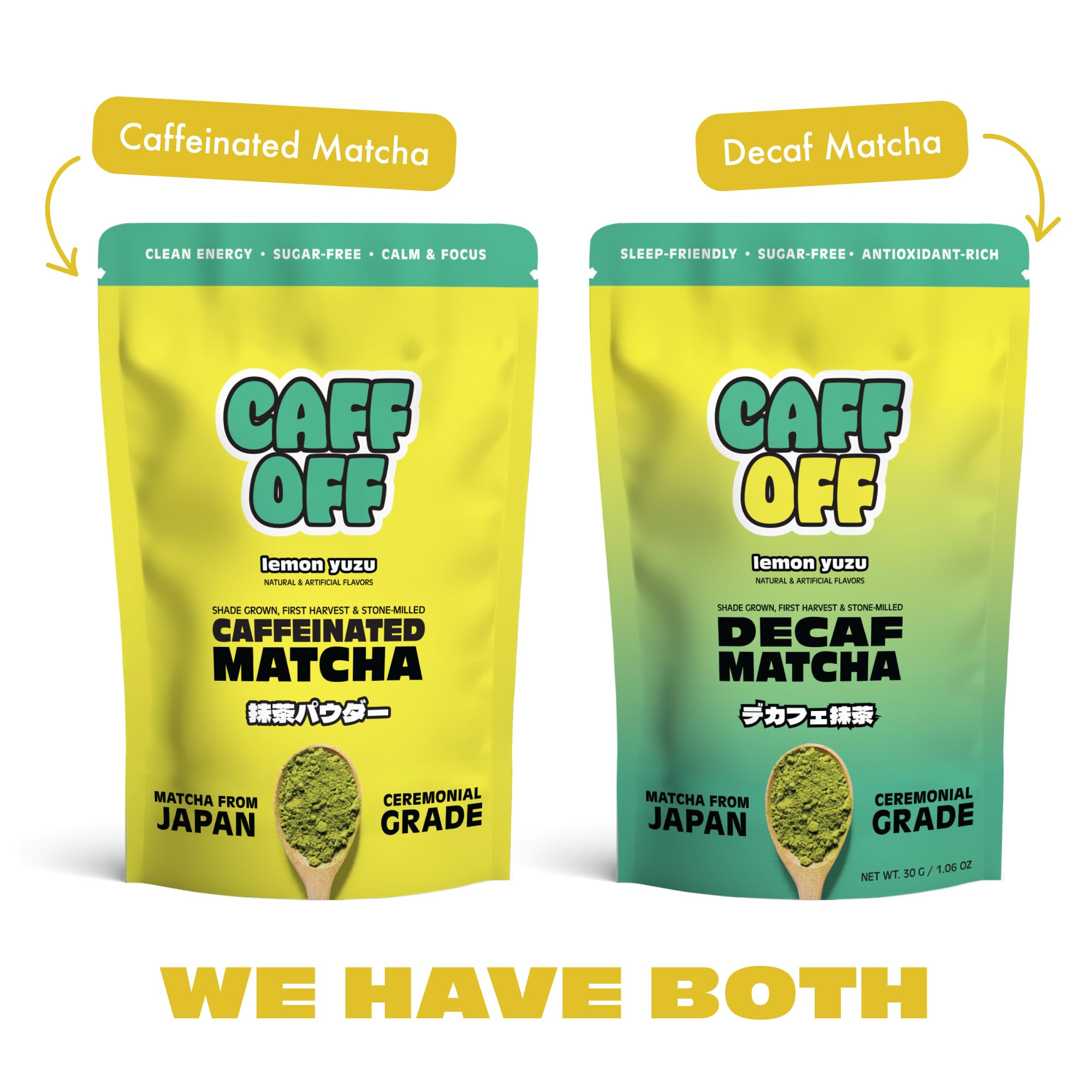 Lemon Matcha Green Tea Powder From Japan - 1 06 oz 30 g - Ceremonial Grade Sugar Free — view 8