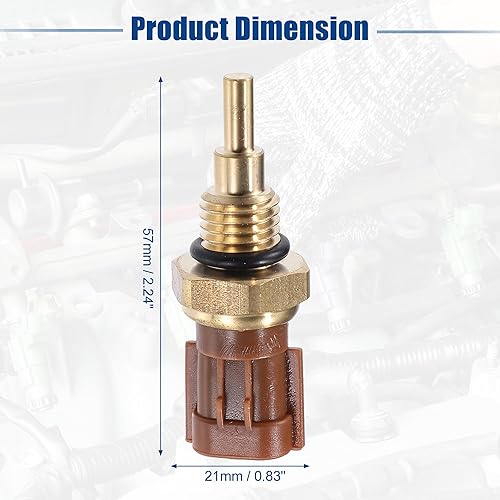 Miniatura 4 de ACROPIX Sensor de temperatura del refrigerante del motor Sensor de temperatura del agua apto para Suzuki Grand Vitara 2006-2013 No.1365073H00 -