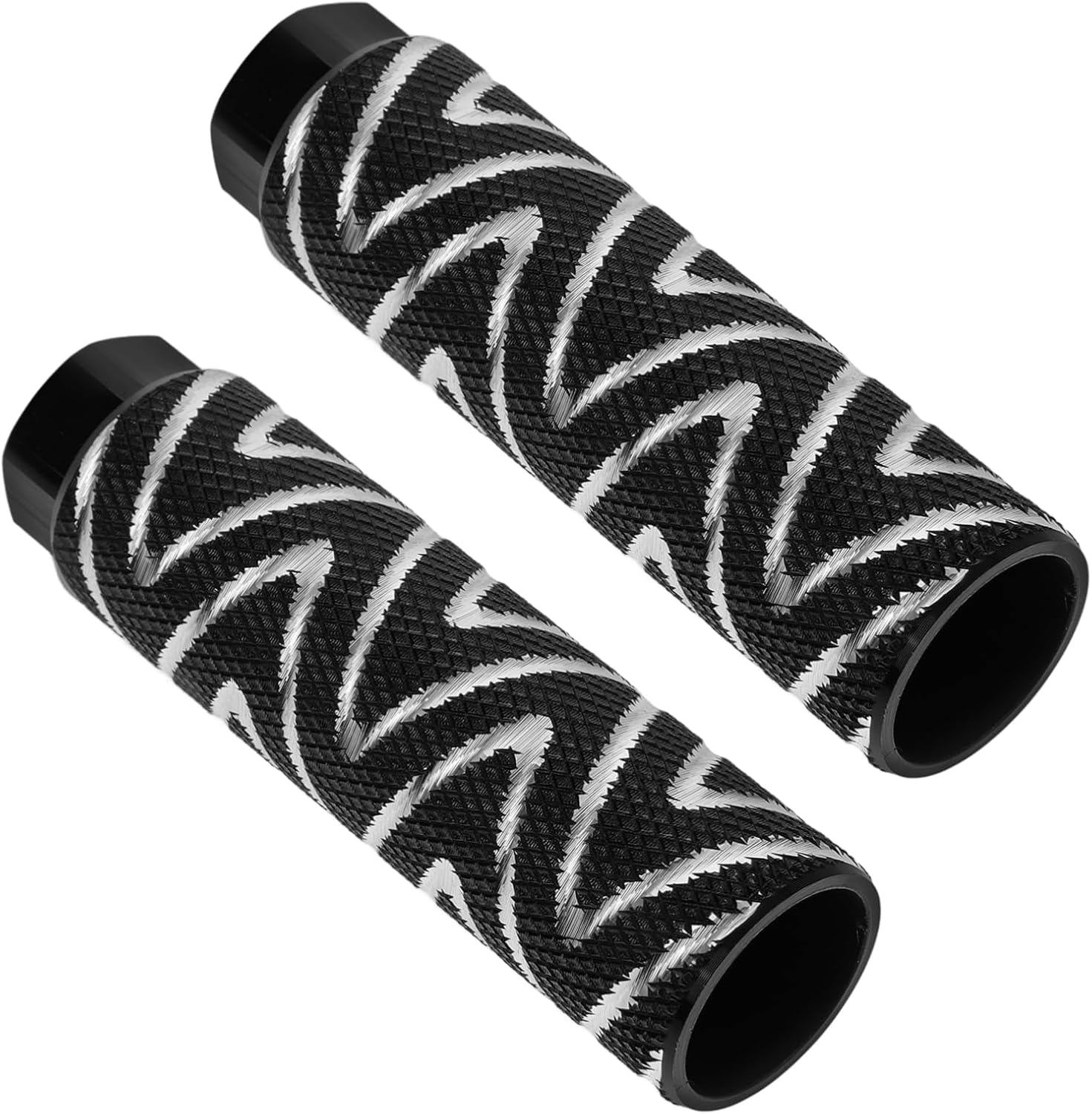 Kisangel Aluminum Alloy Bike Pegs Bike Rear Foot Pegs Supplies Slip-Resistant Cycling Foot