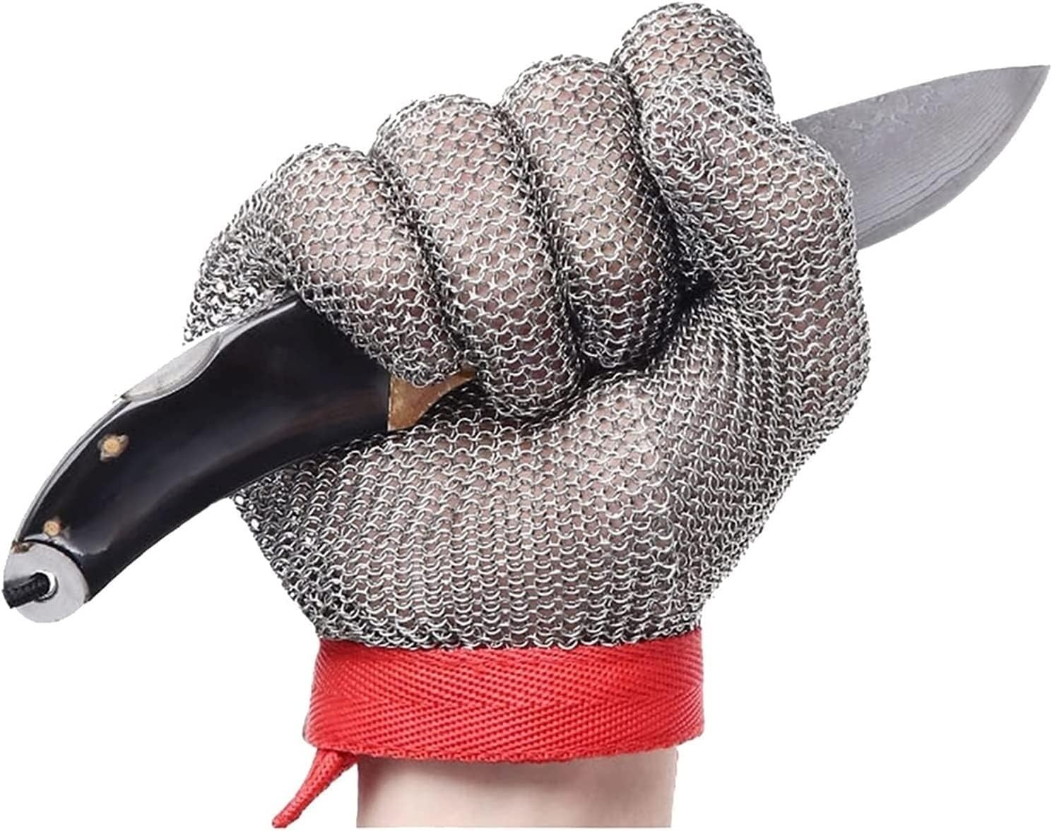 Cut Resistant Gloves Stainless Steel Wire Mesh Safety Work Glove For Kitchen, Garden, Cut Proof Gloves