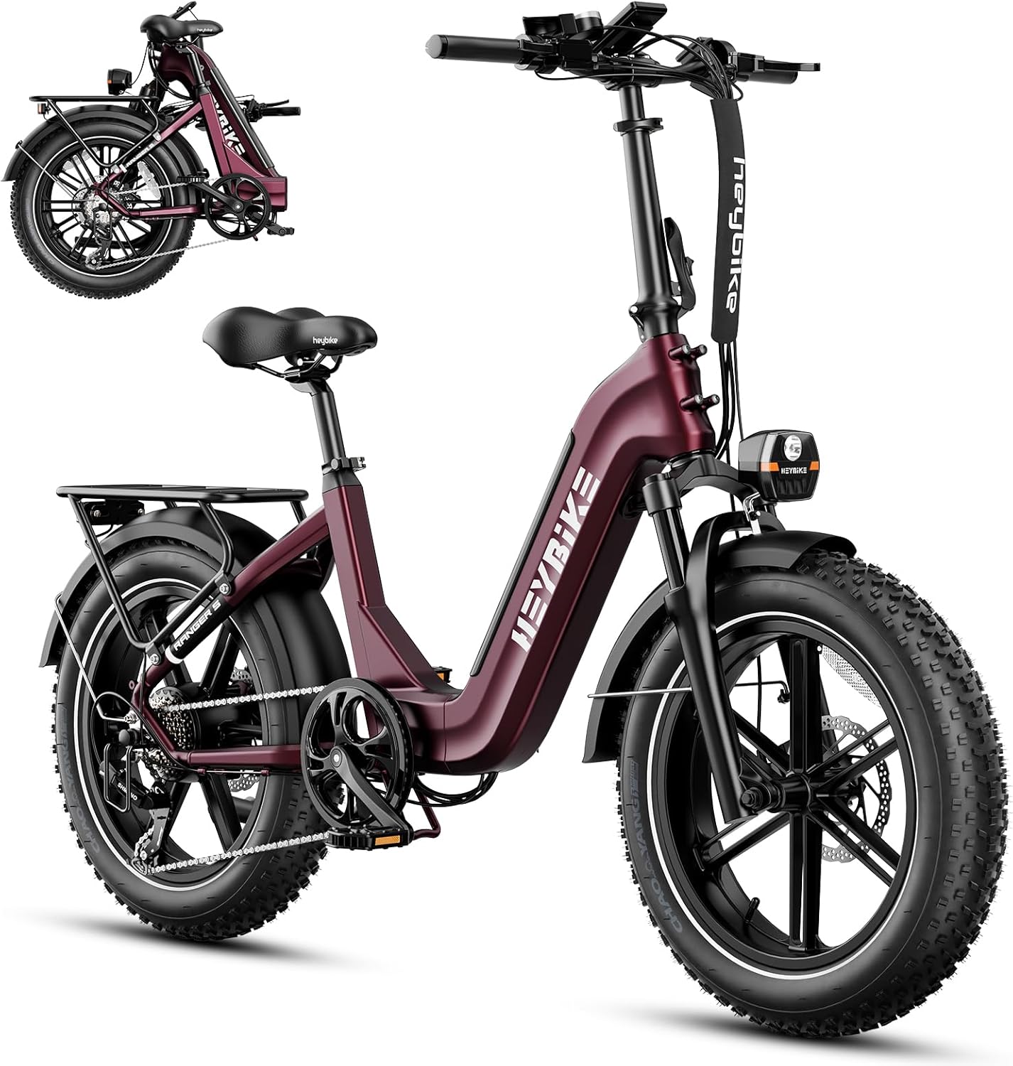 Heybike Ranger S Foldable 750W Ebike, 20 x Fat Jamaica Ubuy