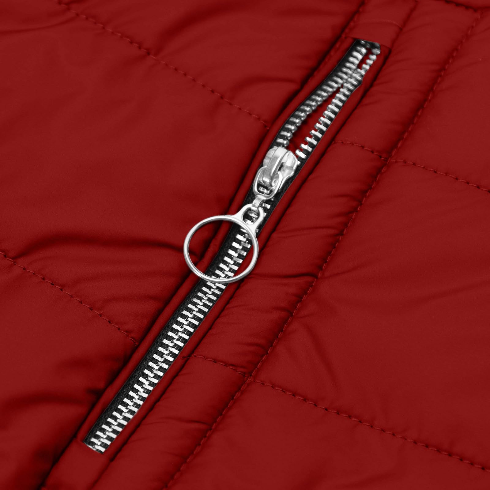 HAOLEI Abrigo Mujer Largo Invierno Plumas Chaqueta Acolchada a Prueba de Viento Talla Grande Cálido Chaqueta Algodón de Invierno con Capucha Gruesa Caliente Elegantes Parka Abrigo Exterior de Felpa
