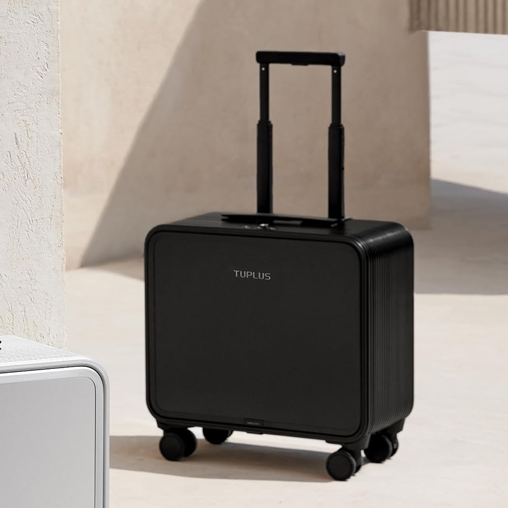 Amazon.co.jp: [TUPLUS] 前開き スーツケース アルミ フロントオープン