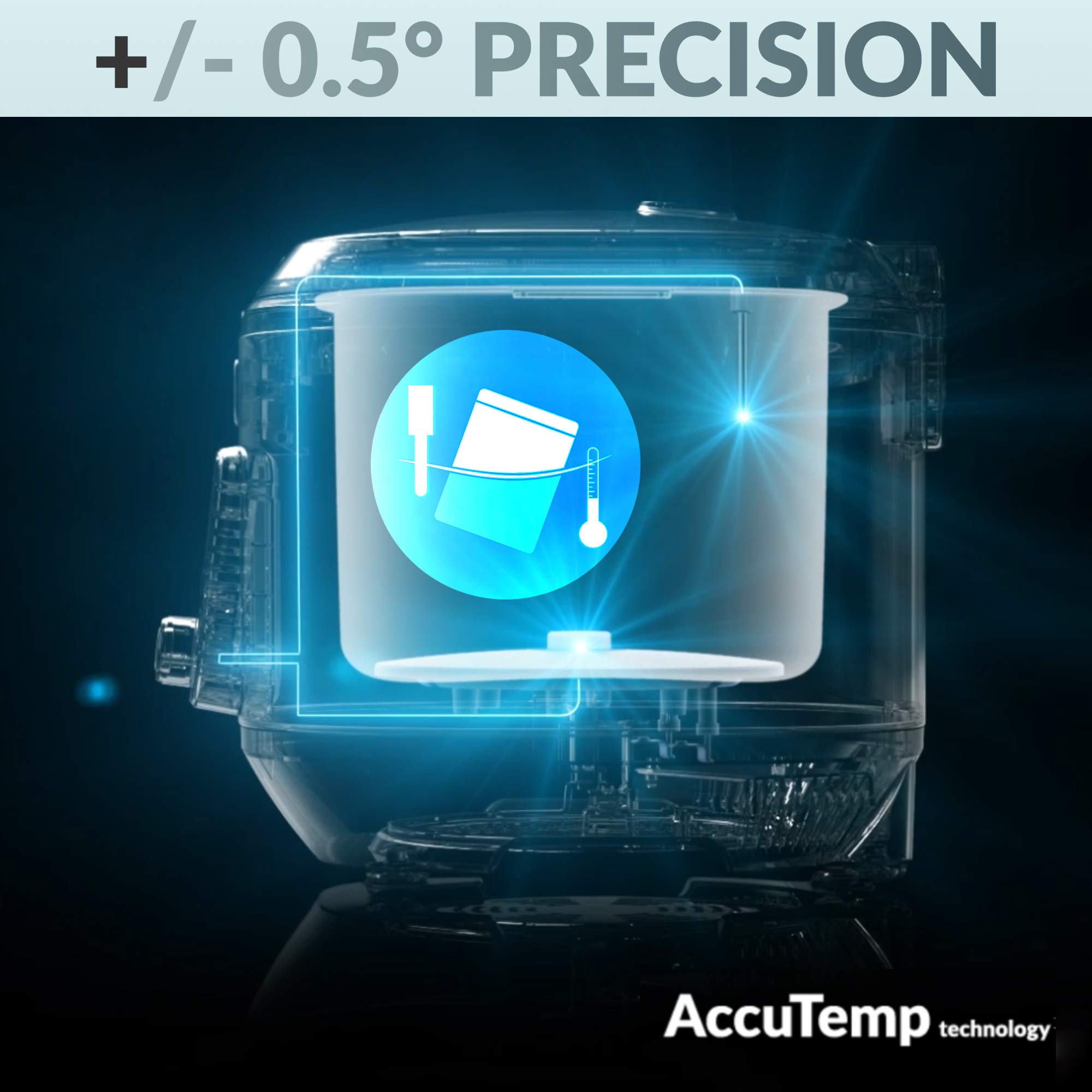 Zing 6Quart 8in1 MultiCooker Machine w/ NonStick Pot Slow Cooker