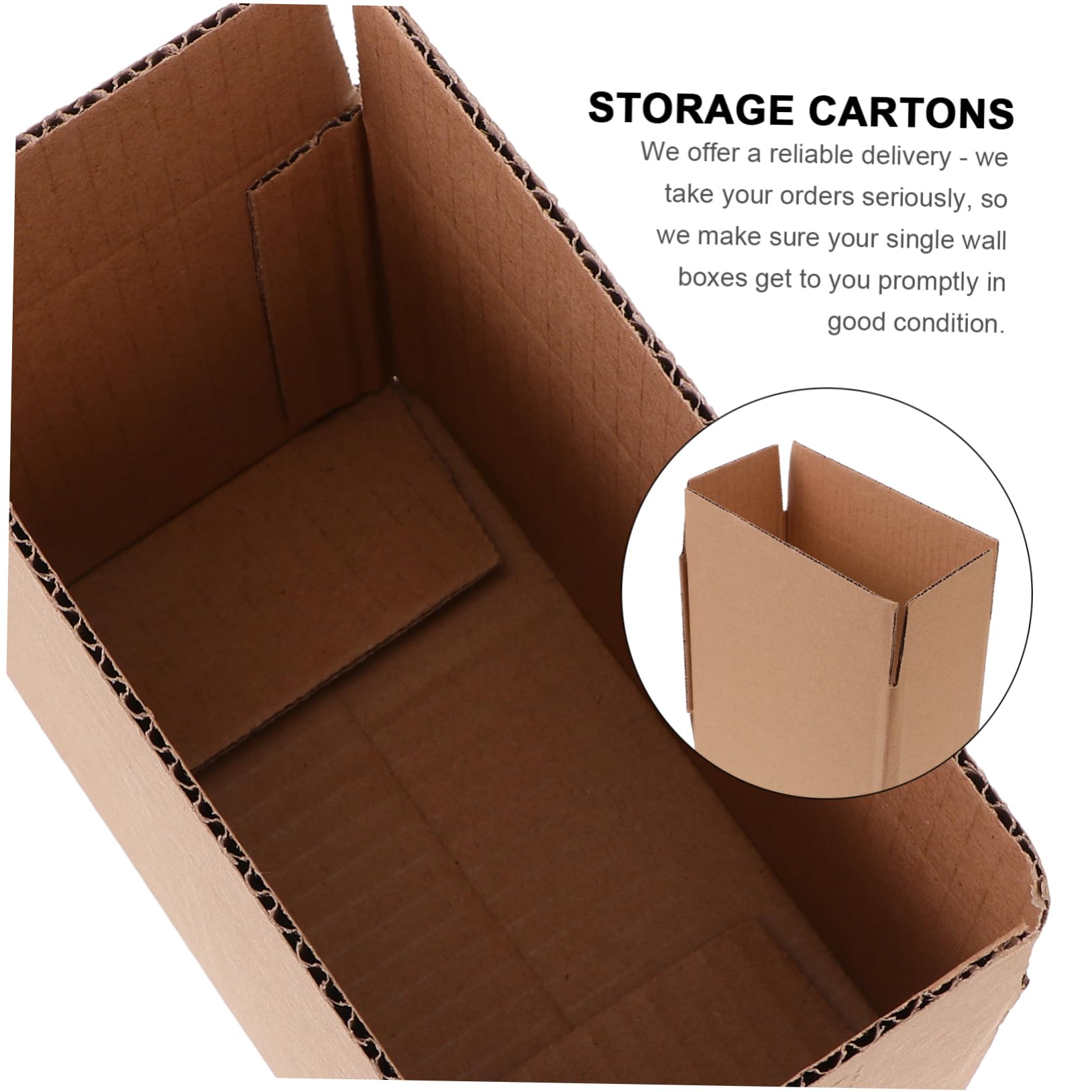 20 Cajas de Cartón Pequeñas de Embalaje Reciclable Forro Kraft, Forma Cúbica y Resistente para Rellenos de Calcetines y Empaques de Obsequio