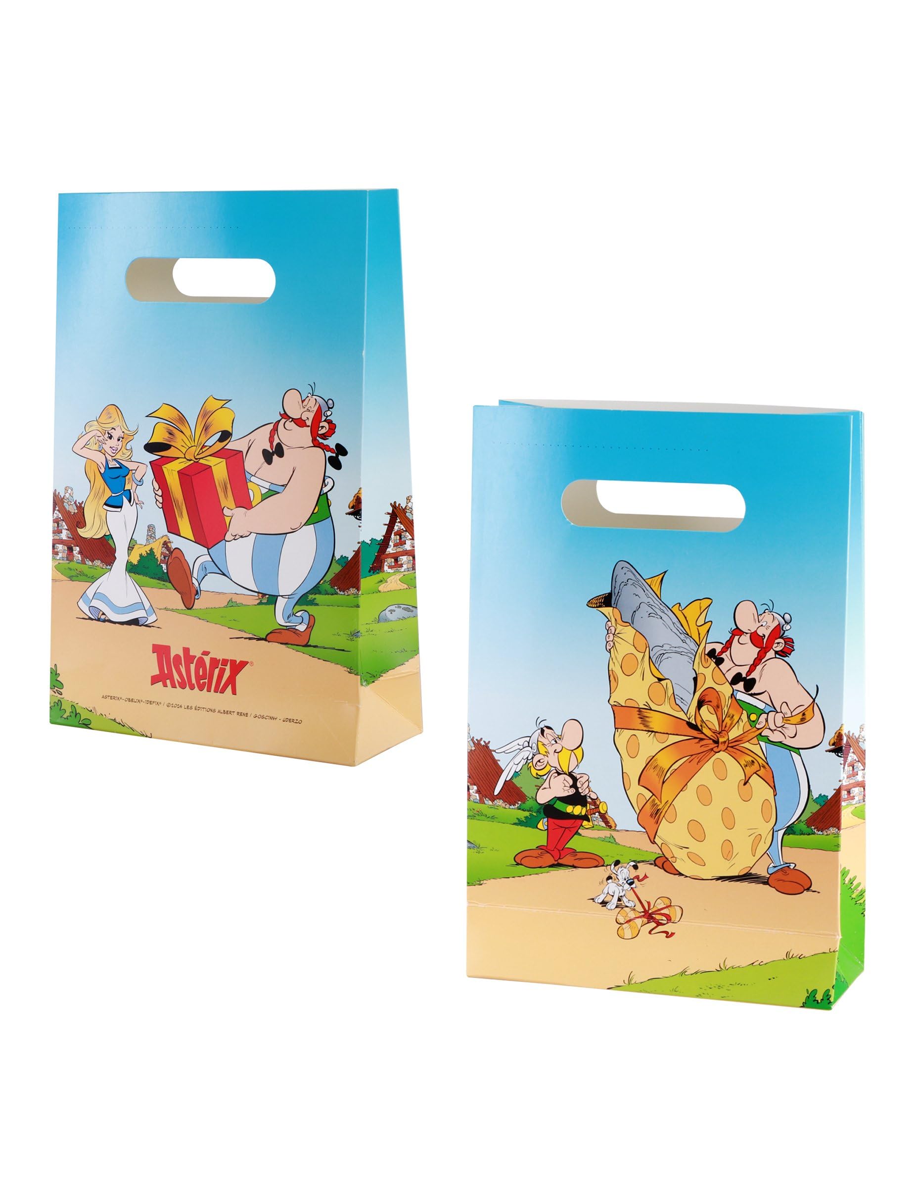 Chaks Asterix® 12811-AX Pack of 4 Paper Gift Bags 23.5 cm