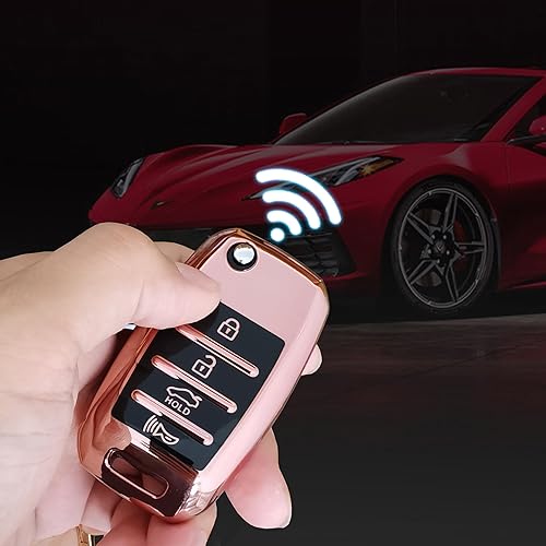 Miniatura 7 de BINOWEN Funda para llavero Kia, protector de TPU para llavero de Kia, protector de carcasa de TPU para control remoto sin llave, soporte inteligente